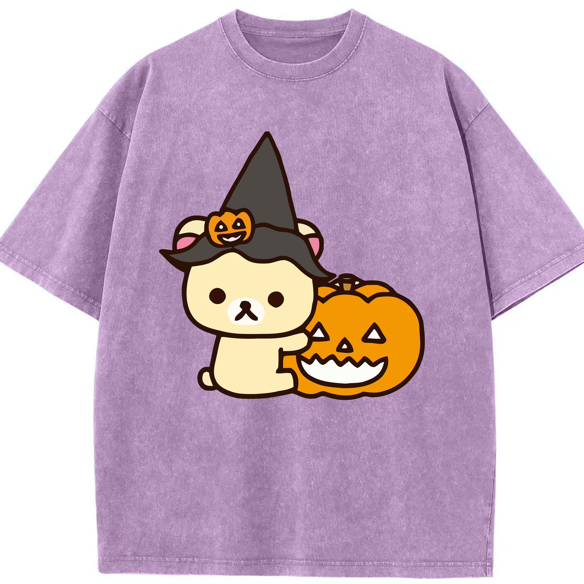 （画像用） リラックマ リラックマ キイロイトリ Rilakkuma Korilakkuma Kiiroitori 綿100% ヴィンテージ風 半袖Tシャツ（フロントプリント）