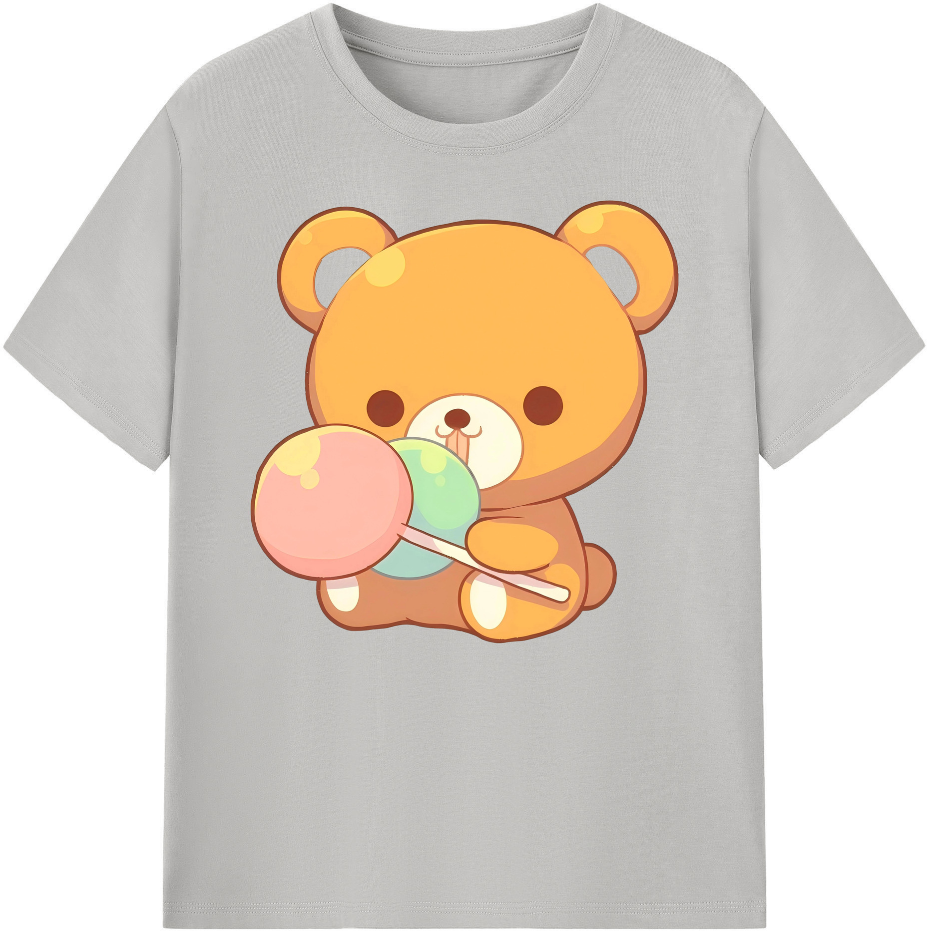 （画像用） リラックマ リラックマ キイロイトリ Rilakkuma Korilakkuma Kiiroitori 綿100％ メンズ半袖Tシャツ｜肌触りやわらか＆通気性