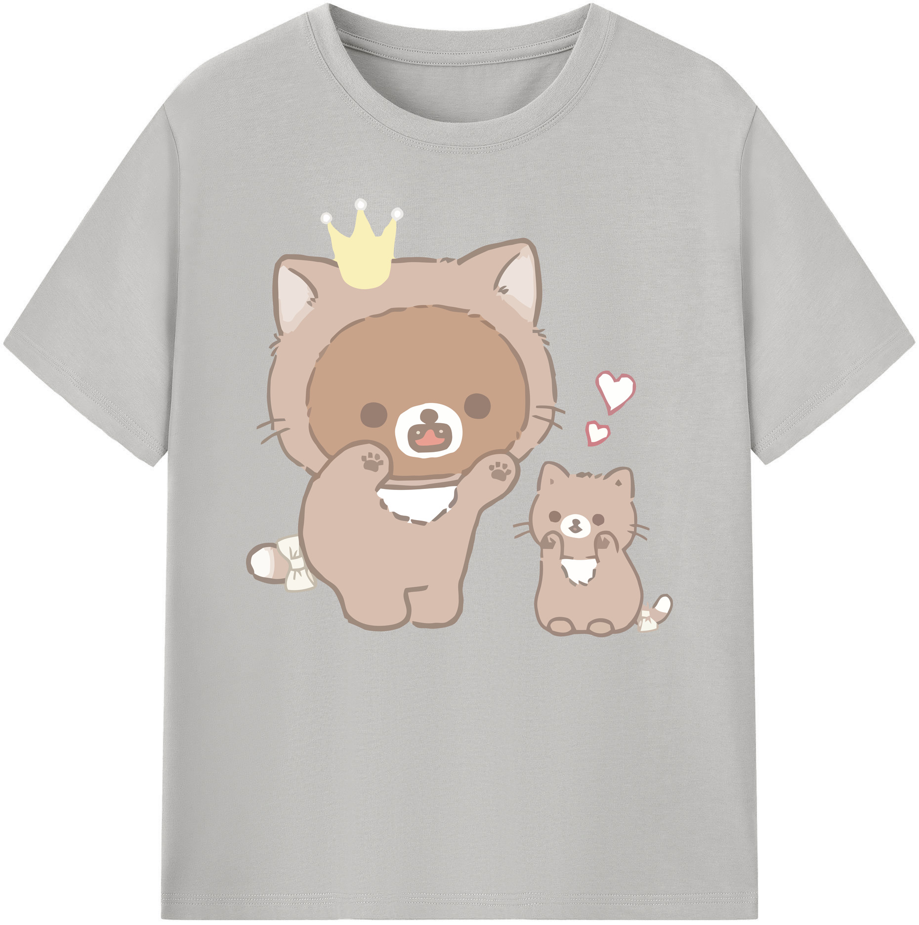 （画像用） リラックマ リラックマ キイロイトリ Rilakkuma Korilakkuma Kiiroitori 綿100％ メンズ半袖Tシャツ｜肌触りやわらか＆通気性