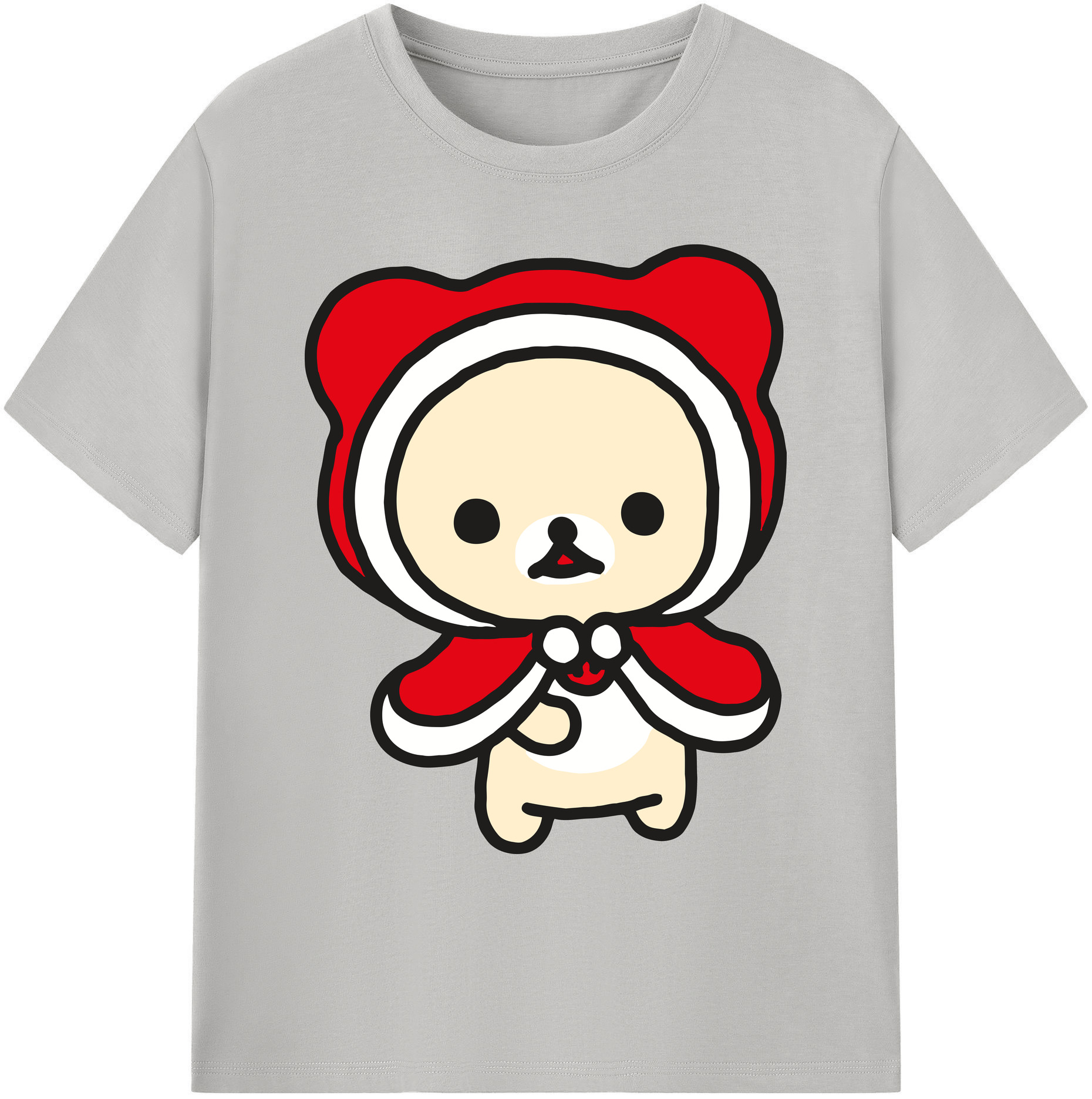 （画像用） リラックマ リラックマ キイロイトリ Rilakkuma Korilakkuma Kiiroitori 綿100％ メンズ半袖Tシャツ｜肌触りやわらか＆通気性
