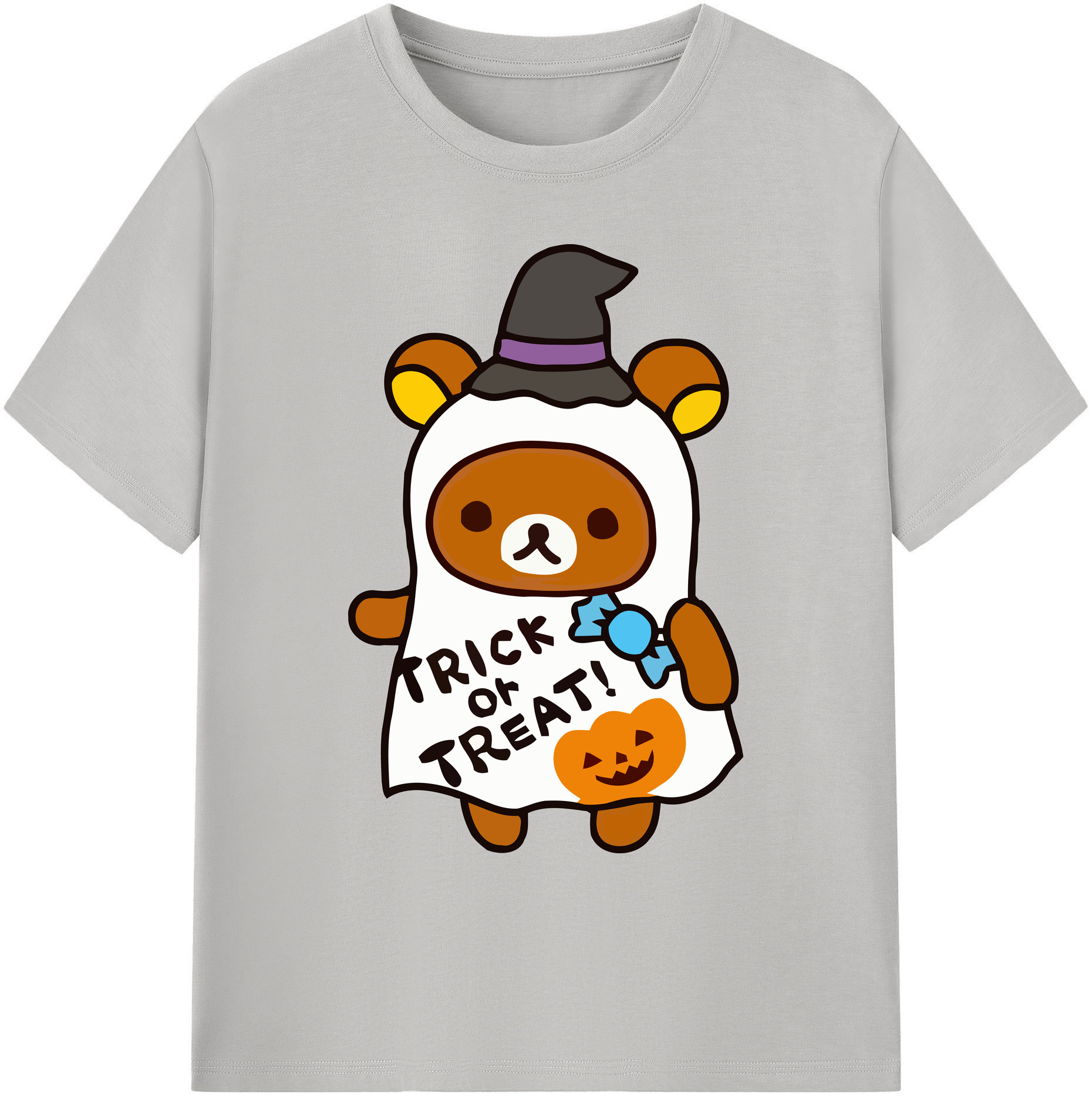 （画像用） リラックマ リラックマ キイロイトリ Rilakkuma Korilakkuma Kiiroitori 綿100％ メンズ半袖Tシャツ｜肌触りやわらか＆通気性