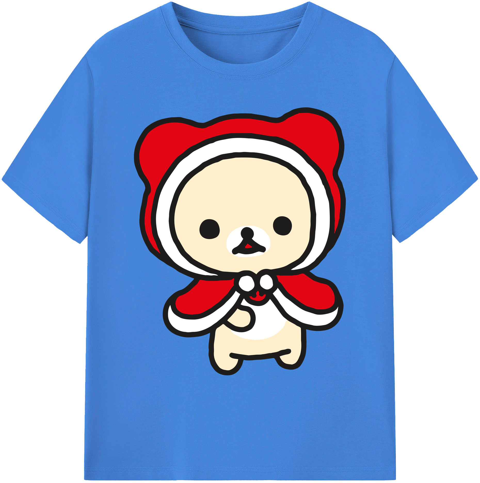 （画像用） リラックマ リラックマ キイロイトリ Rilakkuma Korilakkuma Kiiroitori 綿100％ メンズ半袖Tシャツ｜肌触りやわらか＆通気性