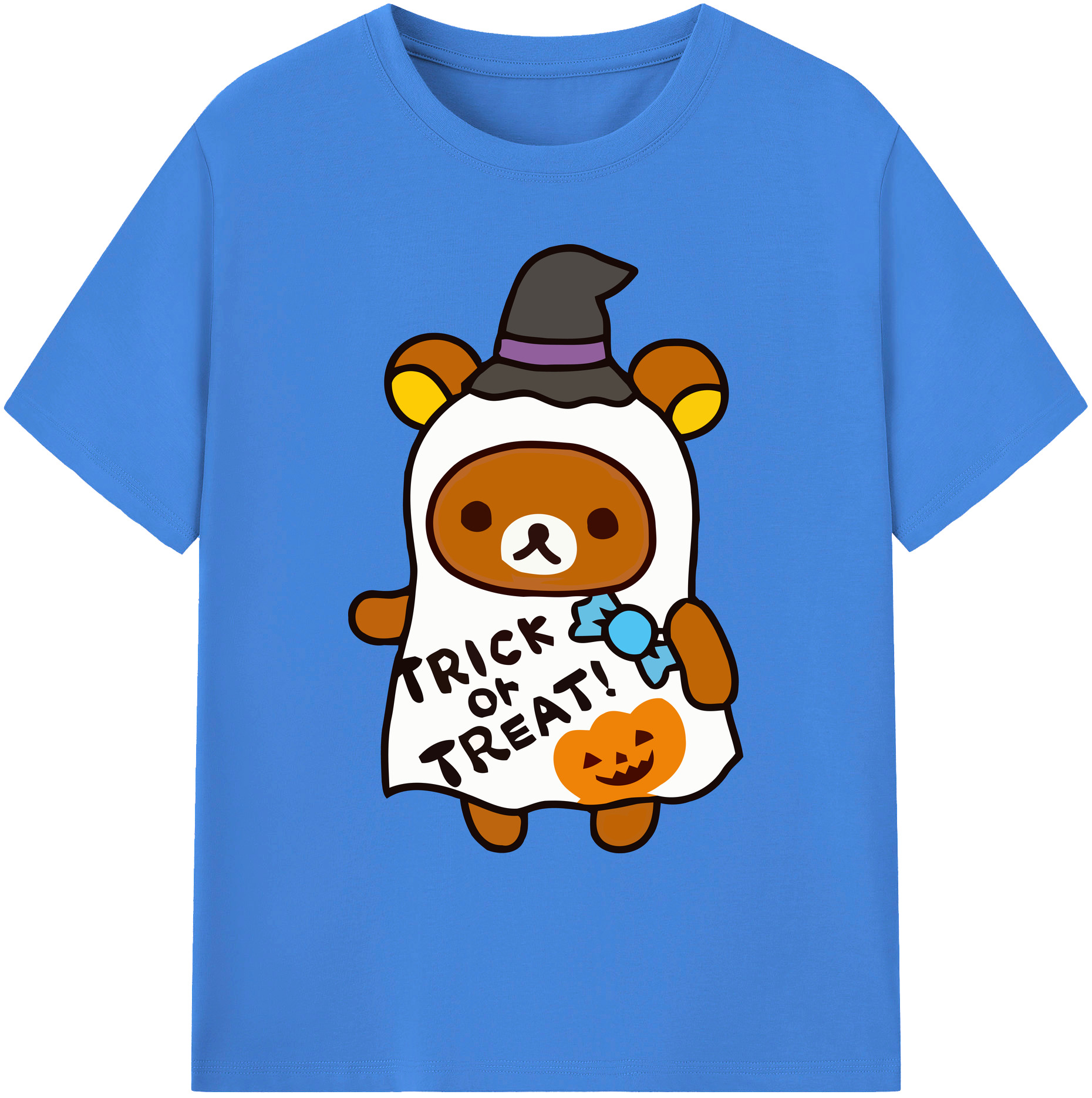（画像用） リラックマ リラックマ キイロイトリ Rilakkuma Korilakkuma Kiiroitori 綿100％ メンズ半袖Tシャツ｜肌触りやわらか＆通気性
