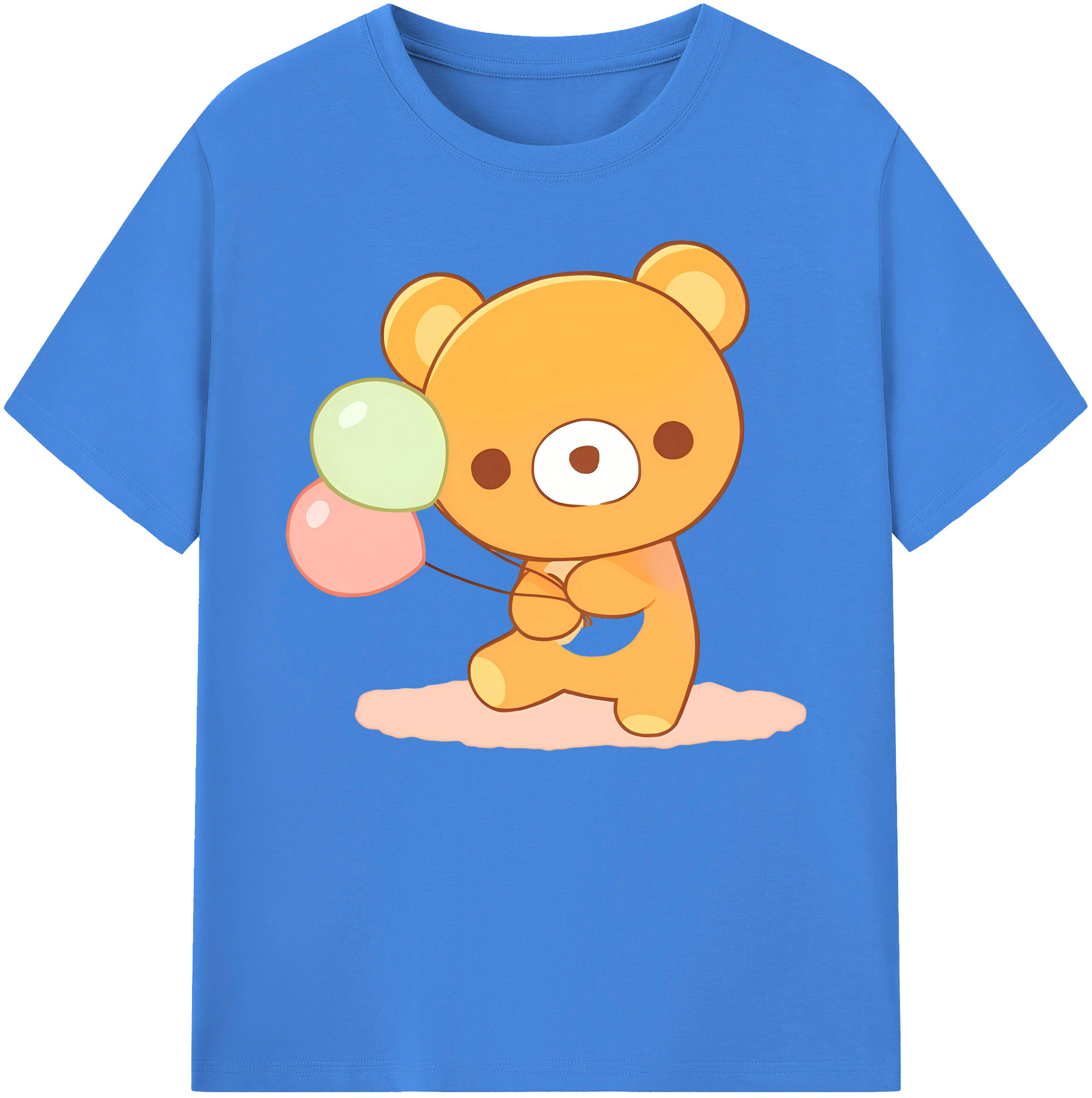 （画像用） リラックマ リラックマ キイロイトリ Rilakkuma Korilakkuma Kiiroitori 綿100％ メンズ半袖Tシャツ｜肌触りやわらか＆通気性