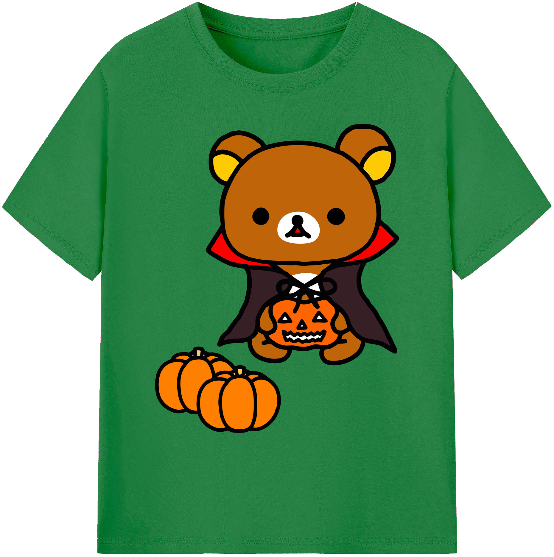 （画像用） リラックマ リラックマ キイロイトリ Rilakkuma Korilakkuma Kiiroitori 綿100％ メンズ半袖Tシャツ｜肌触りやわらか＆通気性