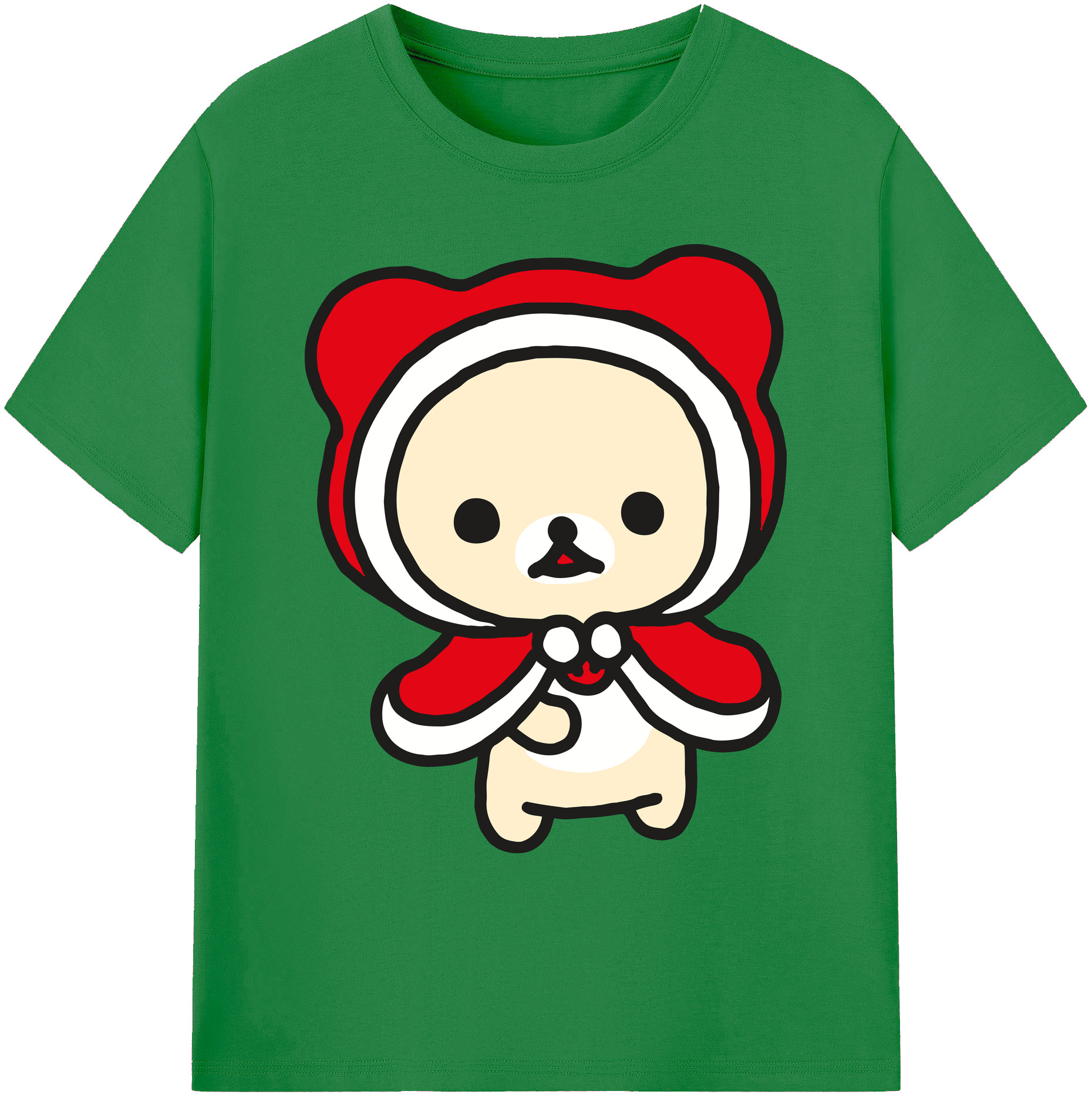 （画像用） リラックマ リラックマ キイロイトリ Rilakkuma Korilakkuma Kiiroitori 綿100％ メンズ半袖Tシャツ｜肌触りやわらか＆通気性