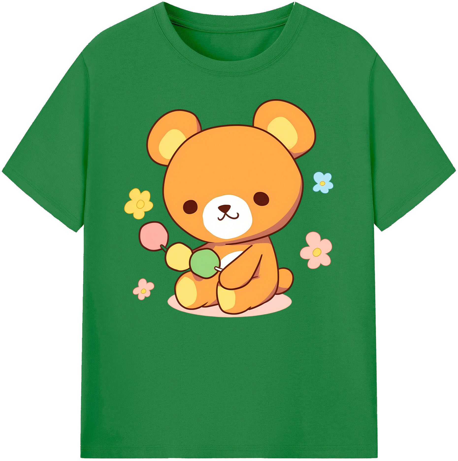 （画像用） リラックマ リラックマ キイロイトリ Rilakkuma Korilakkuma Kiiroitori 綿100％ メンズ半袖Tシャツ｜肌触りやわらか＆通気性