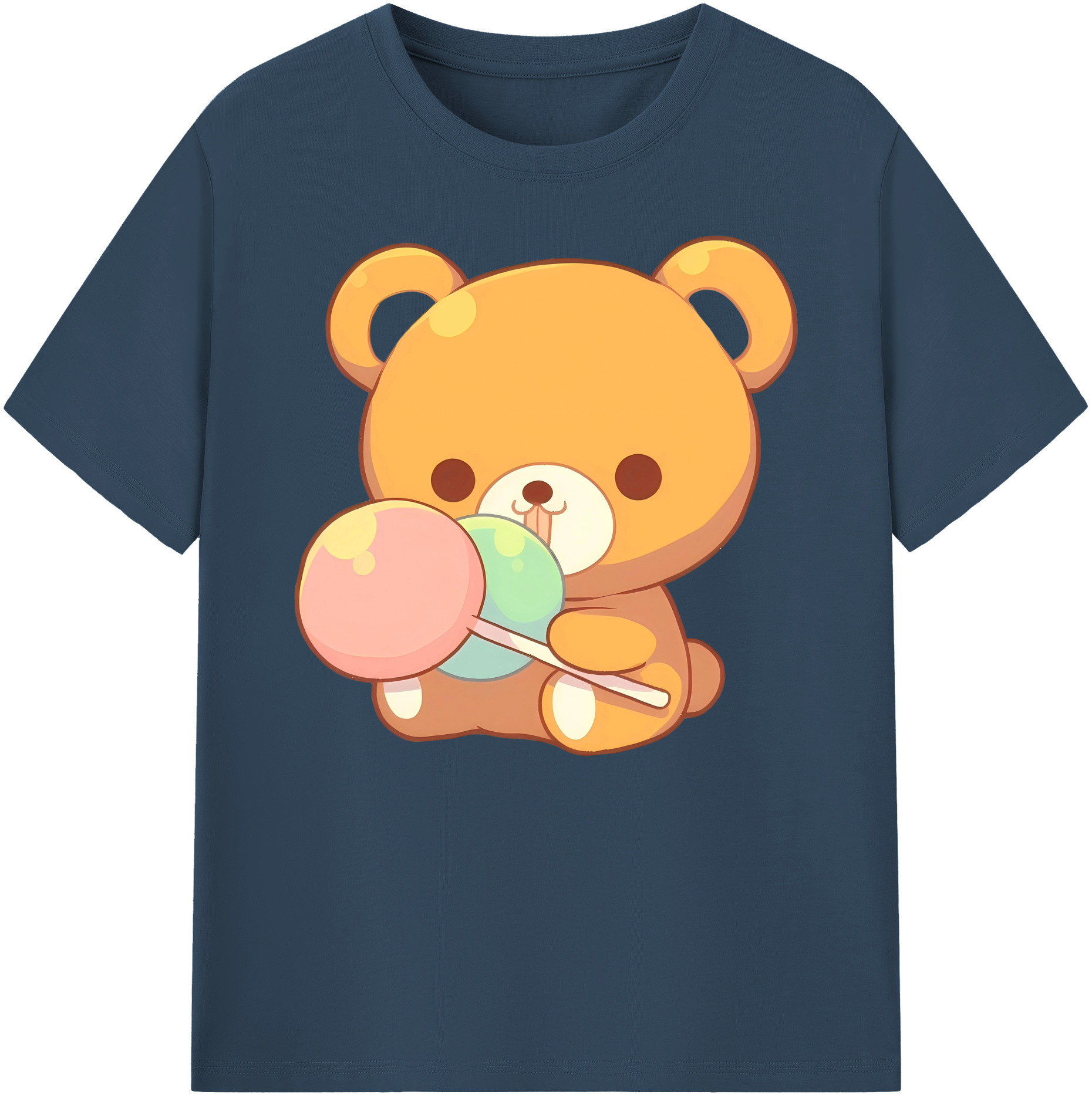 （画像用） リラックマ リラックマ キイロイトリ Rilakkuma Korilakkuma Kiiroitori 綿100％ メンズ半袖Tシャツ｜肌触りやわらか＆通気性