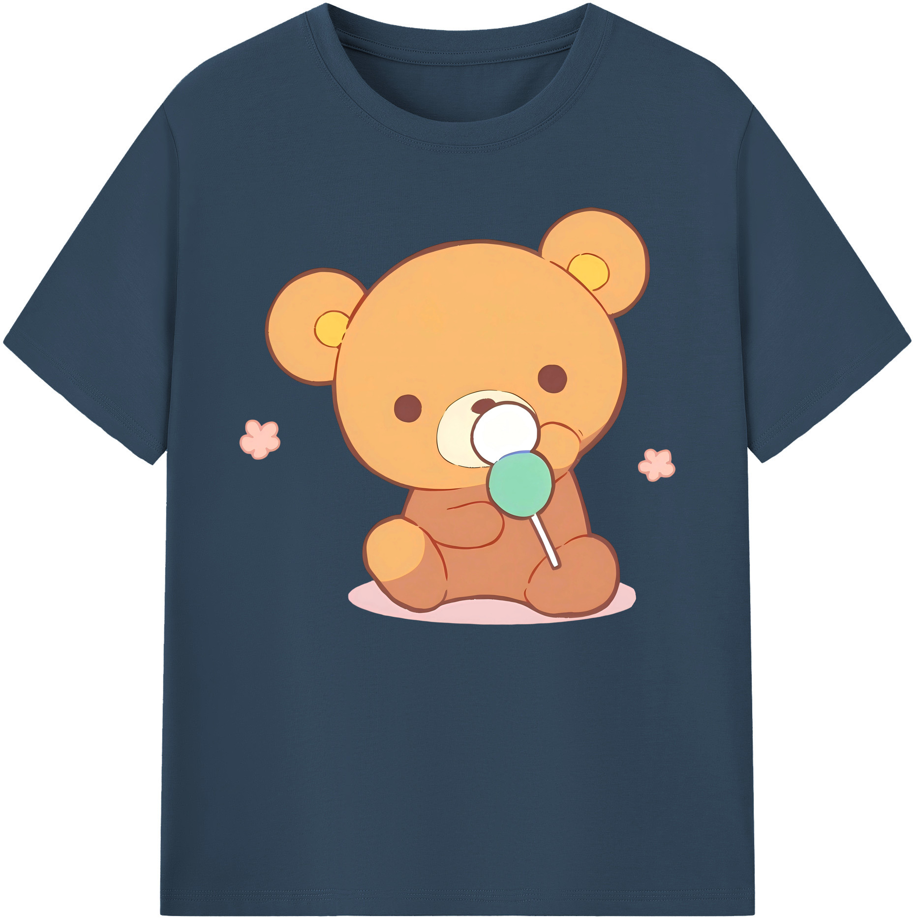 （画像用） リラックマ リラックマ キイロイトリ Rilakkuma Korilakkuma Kiiroitori 綿100％ メンズ半袖Tシャツ｜肌触りやわらか＆通気性