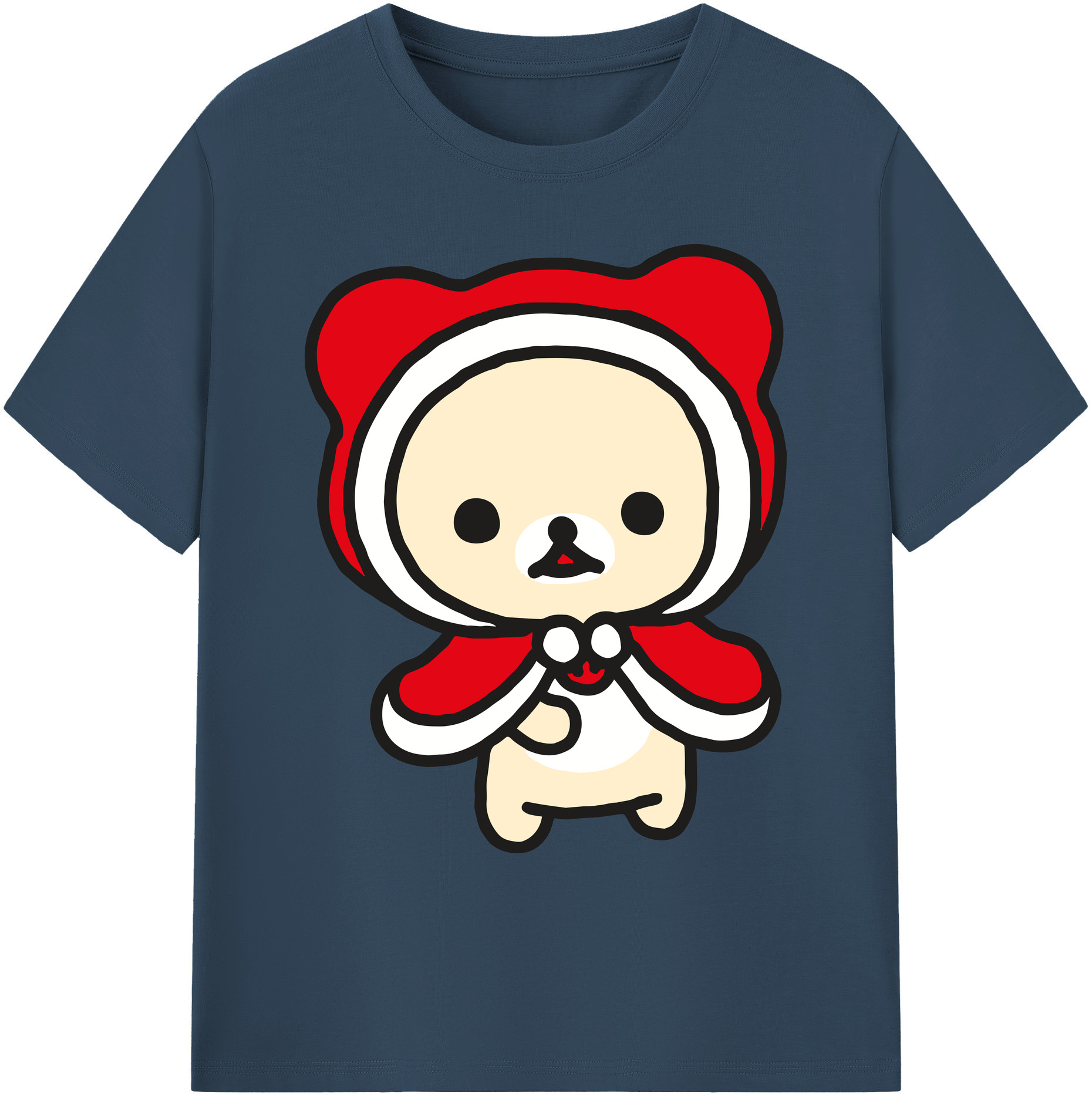 （画像用） リラックマ リラックマ キイロイトリ Rilakkuma Korilakkuma Kiiroitori 綿100％ メンズ半袖Tシャツ｜肌触りやわらか＆通気性