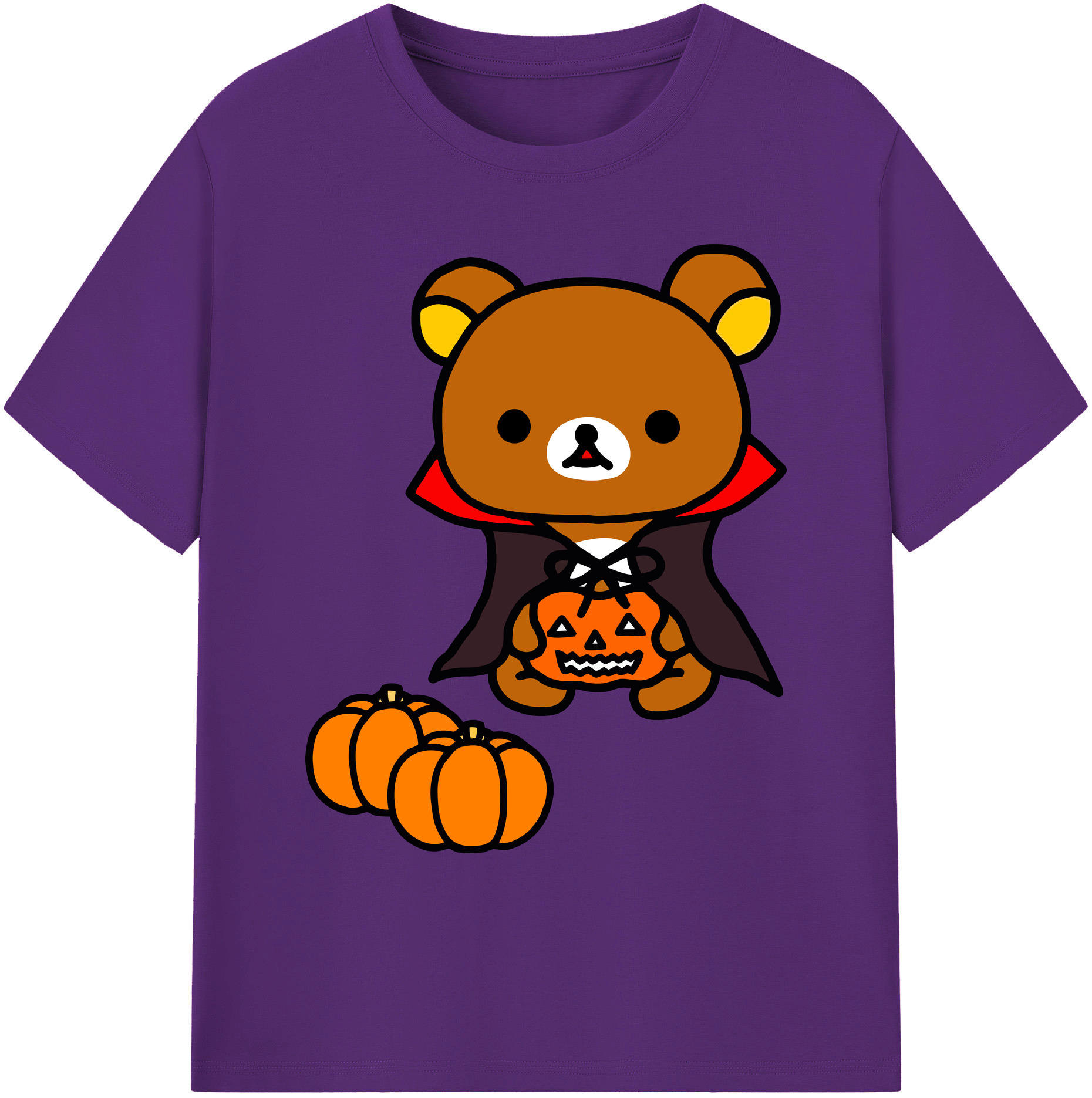 （画像用） リラックマ リラックマ キイロイトリ Rilakkuma Korilakkuma Kiiroitori 綿100％ メンズ半袖Tシャツ｜肌触りやわらか＆通気性