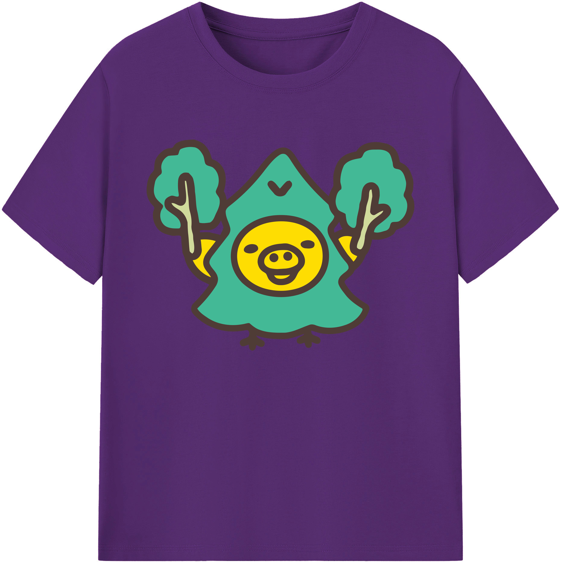 （画像用） リラックマ リラックマ キイロイトリ Rilakkuma Korilakkuma Kiiroitori 綿100％ メンズ半袖Tシャツ｜肌触りやわらか＆通気性