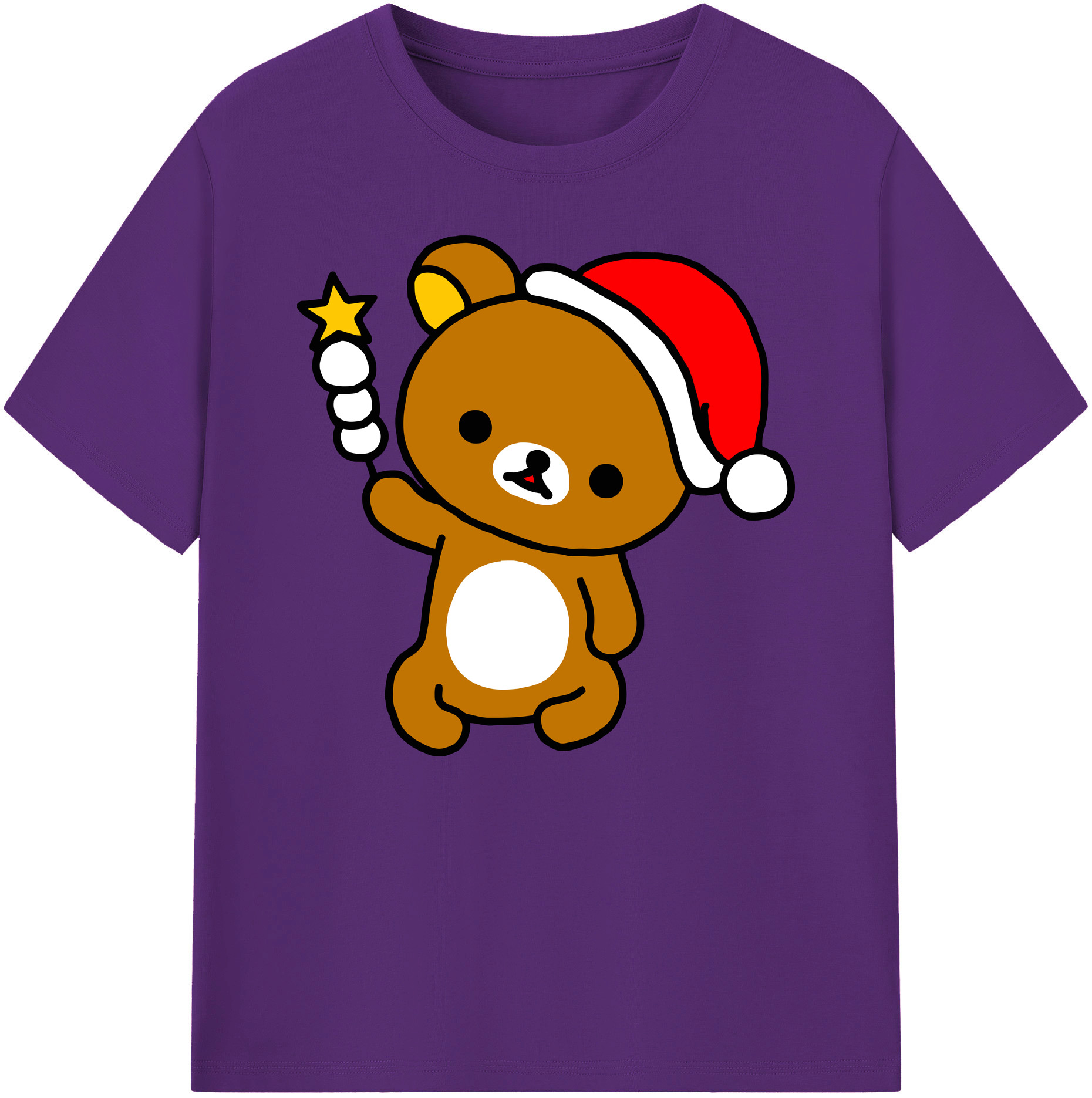 （画像用） リラックマ リラックマ キイロイトリ Rilakkuma Korilakkuma Kiiroitori 綿100％ メンズ半袖Tシャツ｜肌触りやわらか＆通気性