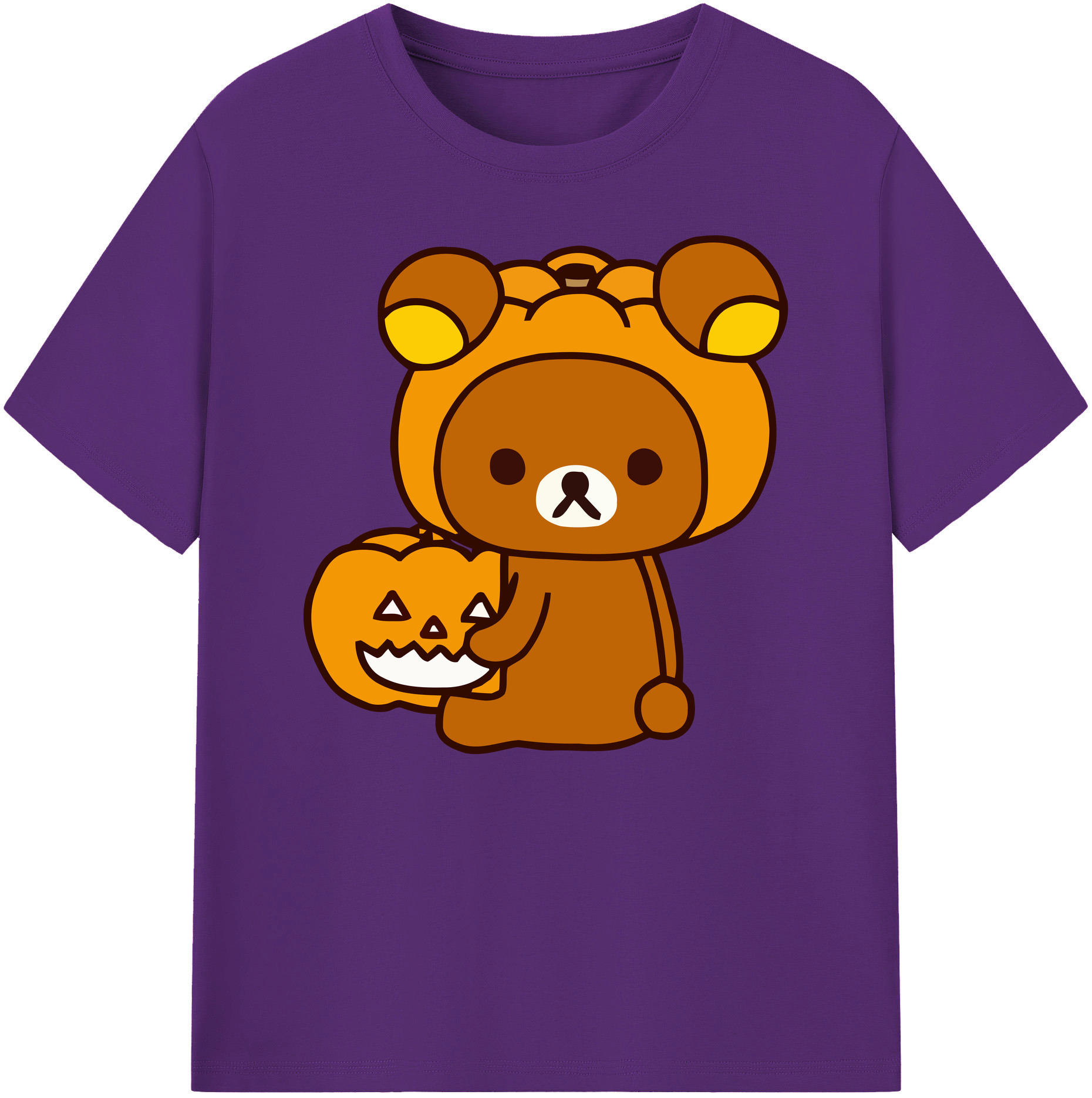 （画像用） リラックマ リラックマ キイロイトリ Rilakkuma Korilakkuma Kiiroitori 綿100％ メンズ半袖Tシャツ｜肌触りやわらか＆通気性