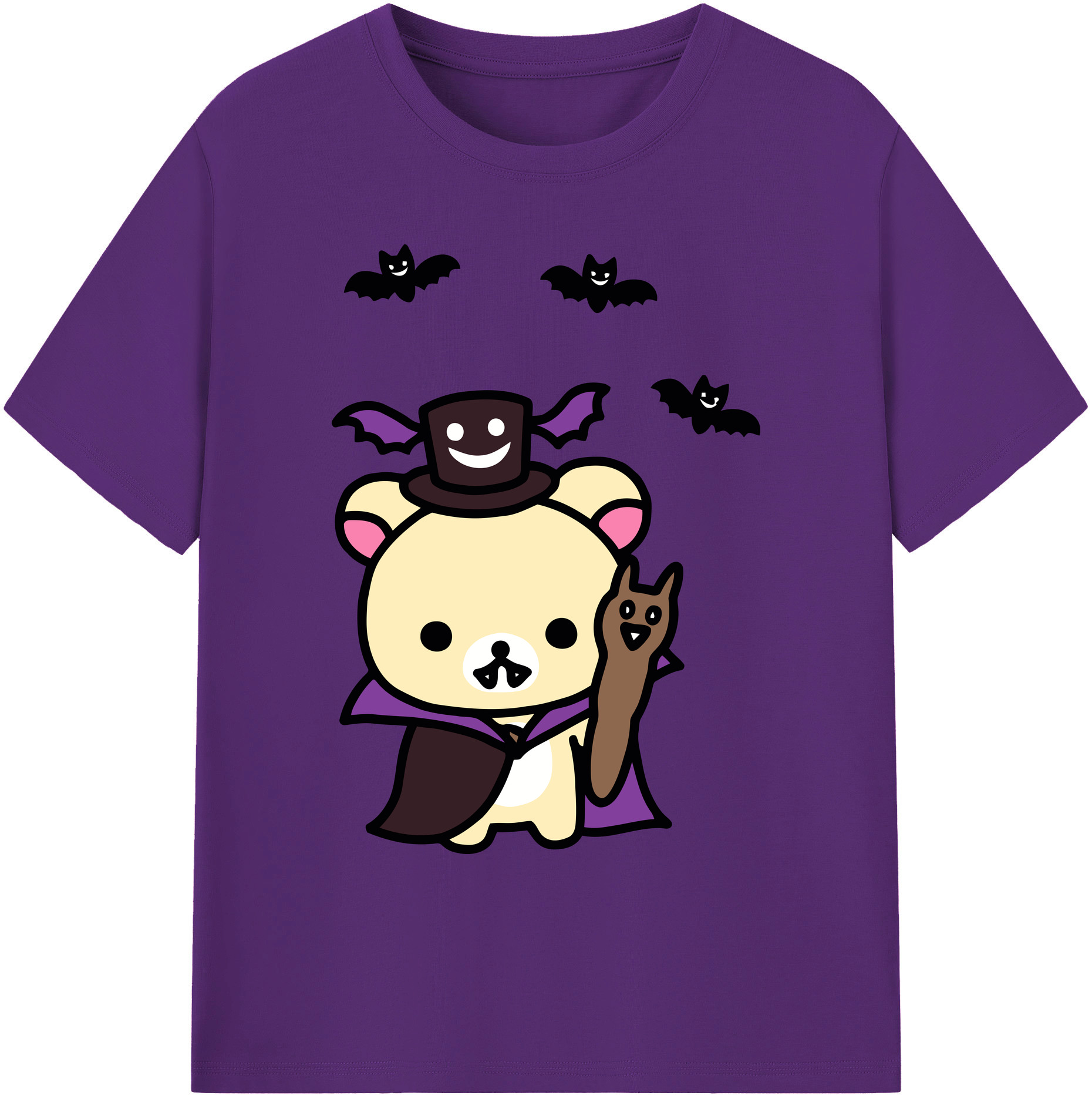 （画像用） リラックマ リラックマ キイロイトリ Rilakkuma Korilakkuma Kiiroitori 綿100％ メンズ半袖Tシャツ｜肌触りやわらか＆通気性