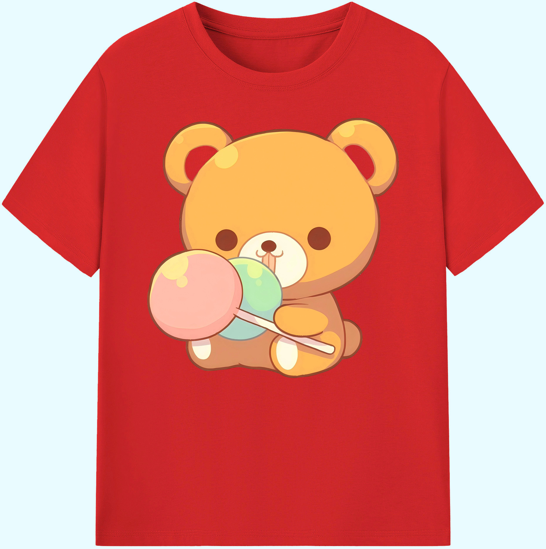 （画像用） リラックマ リラックマ キイロイトリ Rilakkuma Korilakkuma Kiiroitori 綿100％ メンズ半袖Tシャツ｜肌触りやわらか＆通気性