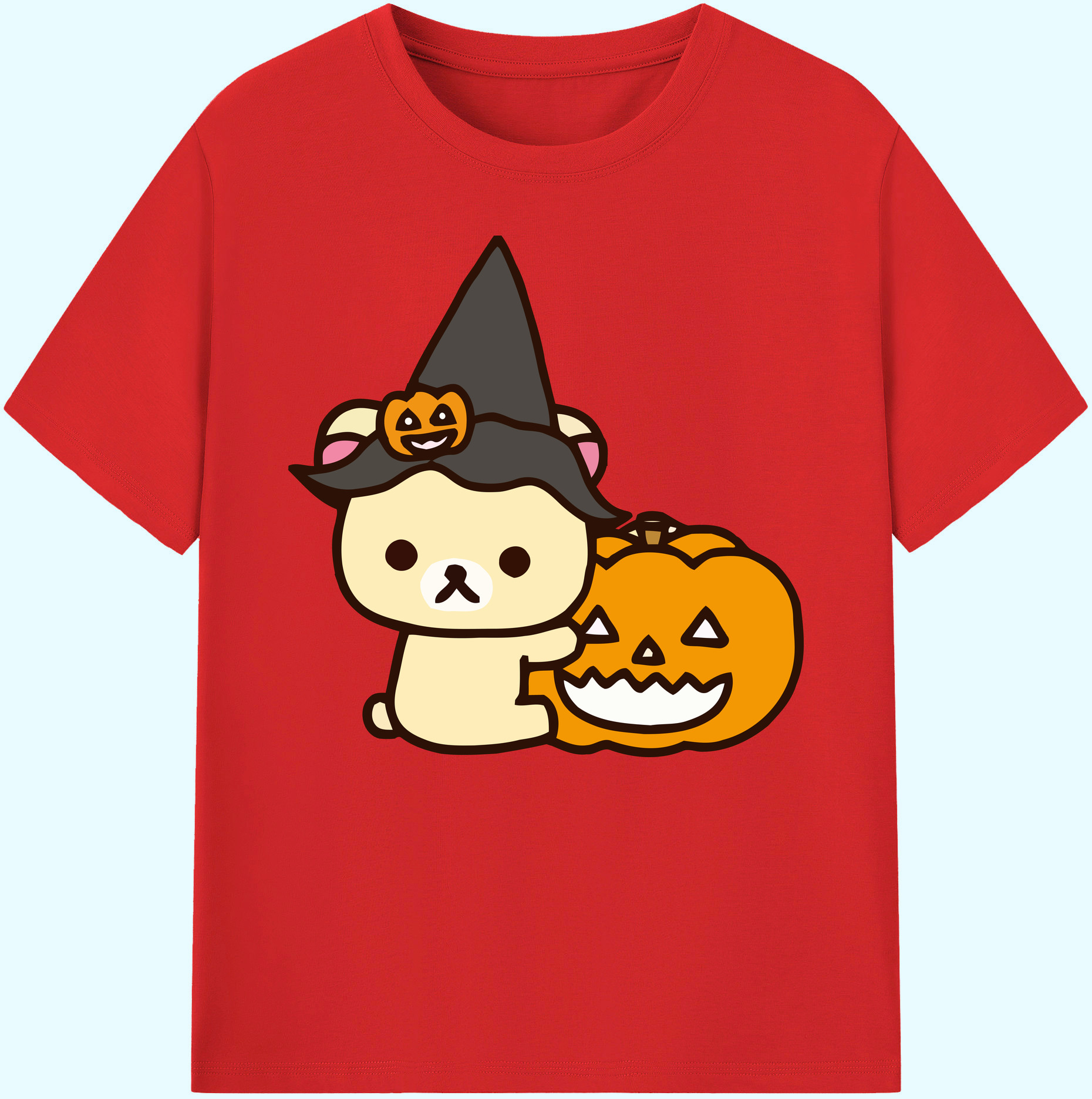 （画像用） リラックマ リラックマ キイロイトリ Rilakkuma Korilakkuma Kiiroitori 綿100％ メンズ半袖Tシャツ｜肌触りやわらか＆通気性