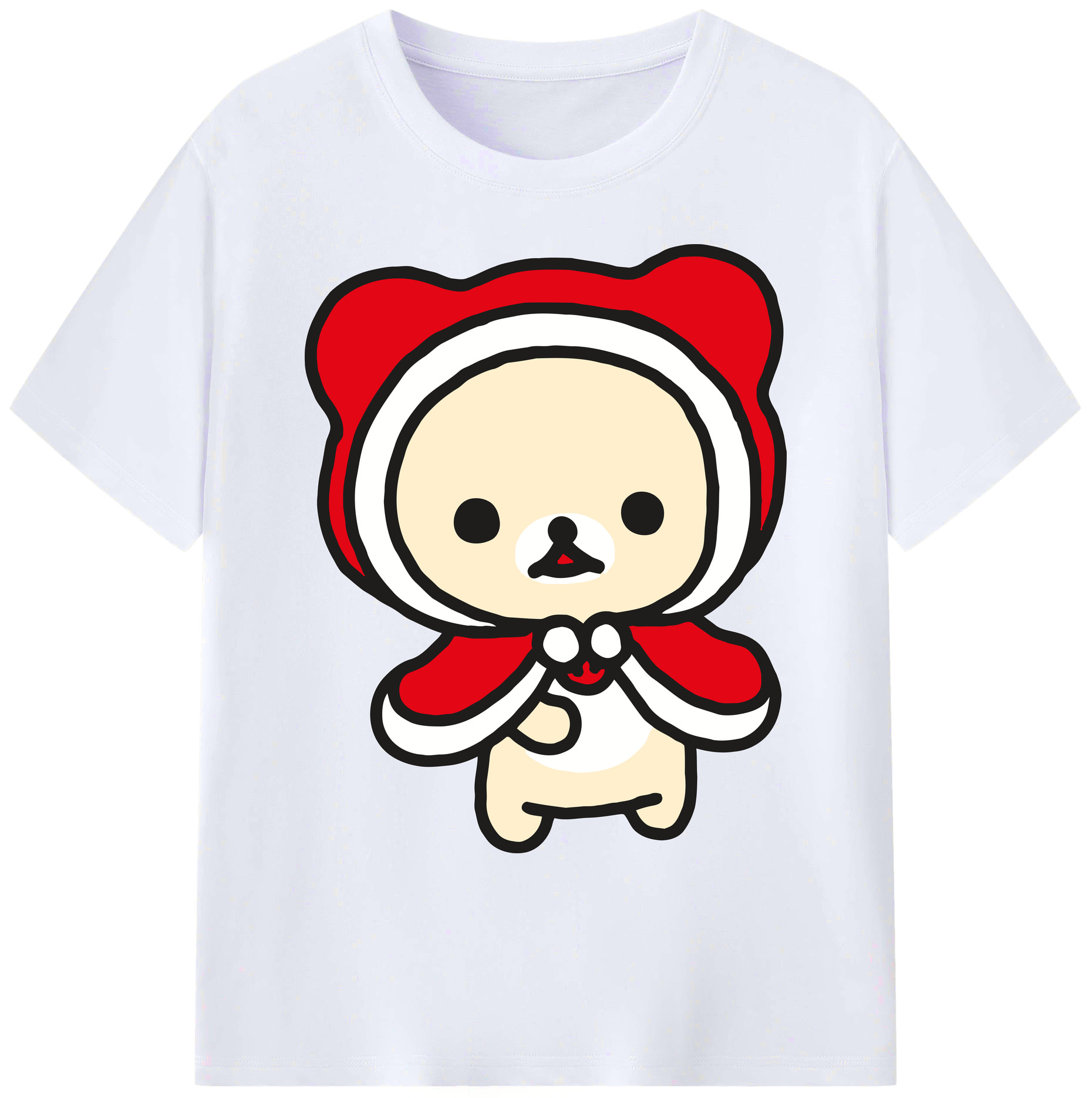 （画像用） リラックマ リラックマ キイロイトリ Rilakkuma Korilakkuma Kiiroitori 綿100％ メンズ半袖Tシャツ｜肌触りやわらか＆通気性