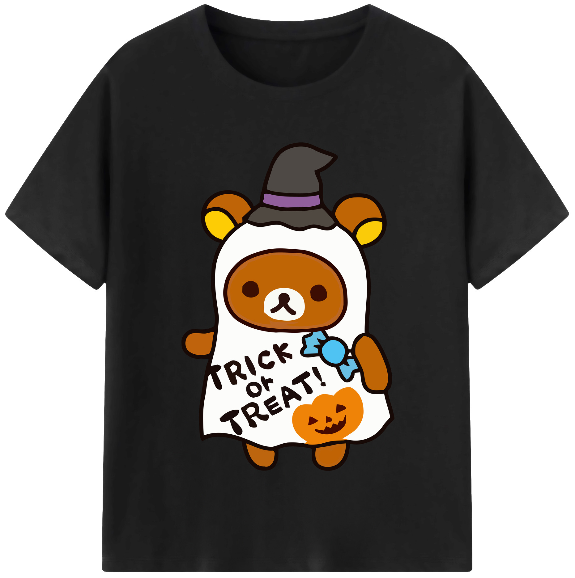（画像用） リラックマ リラックマ キイロイトリ Rilakkuma Korilakkuma Kiiroitori レディースカジュアルプリントTシャツ（綿100％）