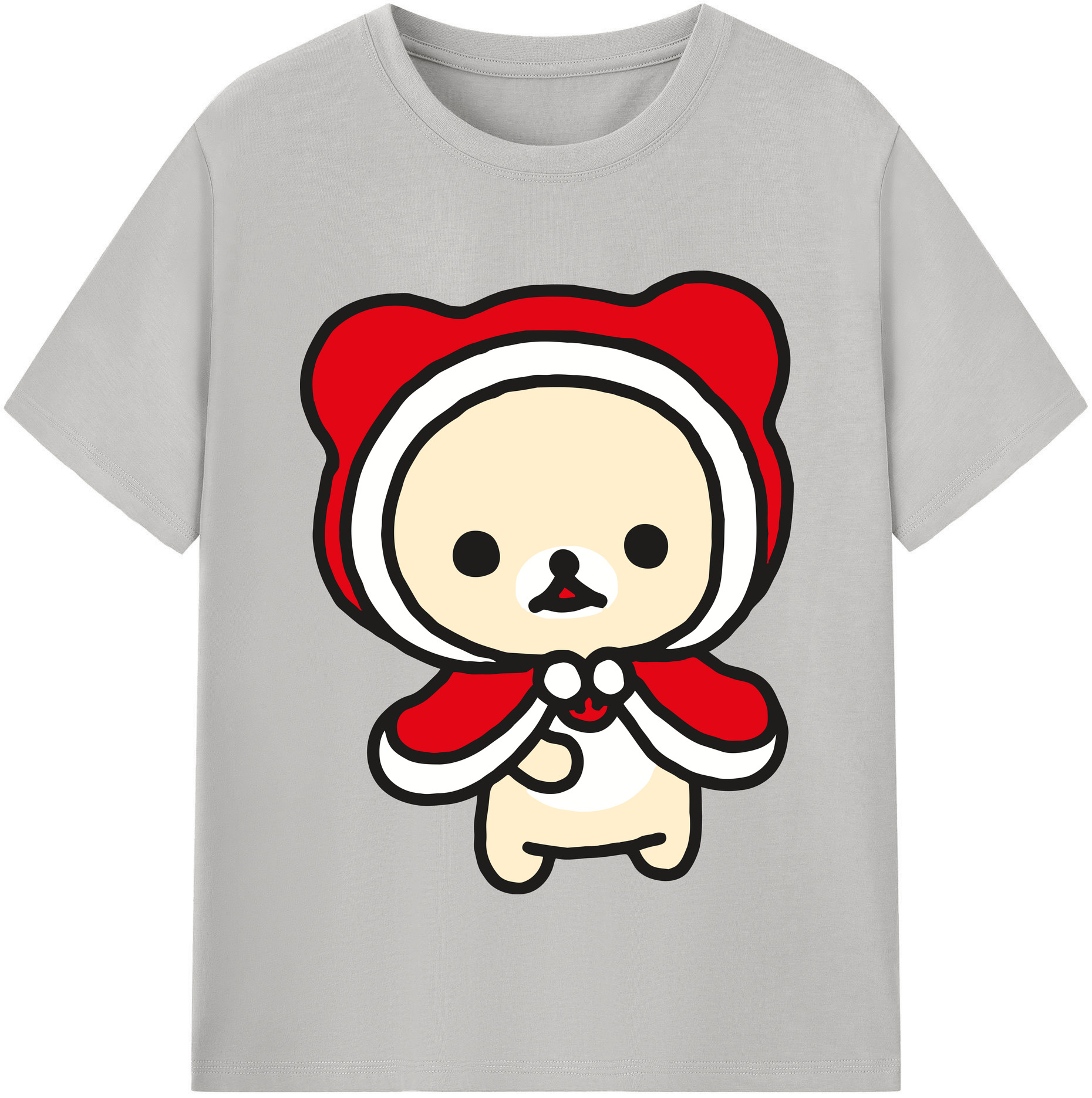 （画像用） リラックマ リラックマ キイロイトリ Rilakkuma Korilakkuma Kiiroitori レディースカジュアルプリントTシャツ（綿100％）