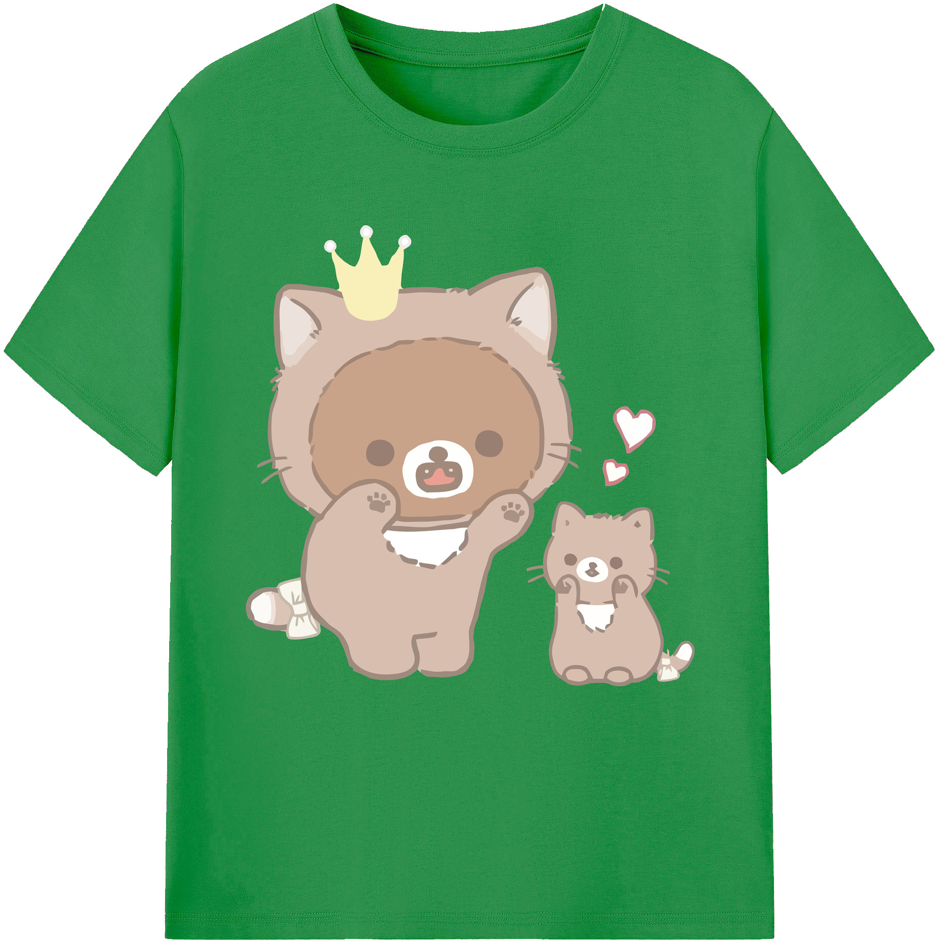 （画像用） リラックマ リラックマ キイロイトリ Rilakkuma Korilakkuma Kiiroitori レディースカジュアルプリントTシャツ（綿100％）