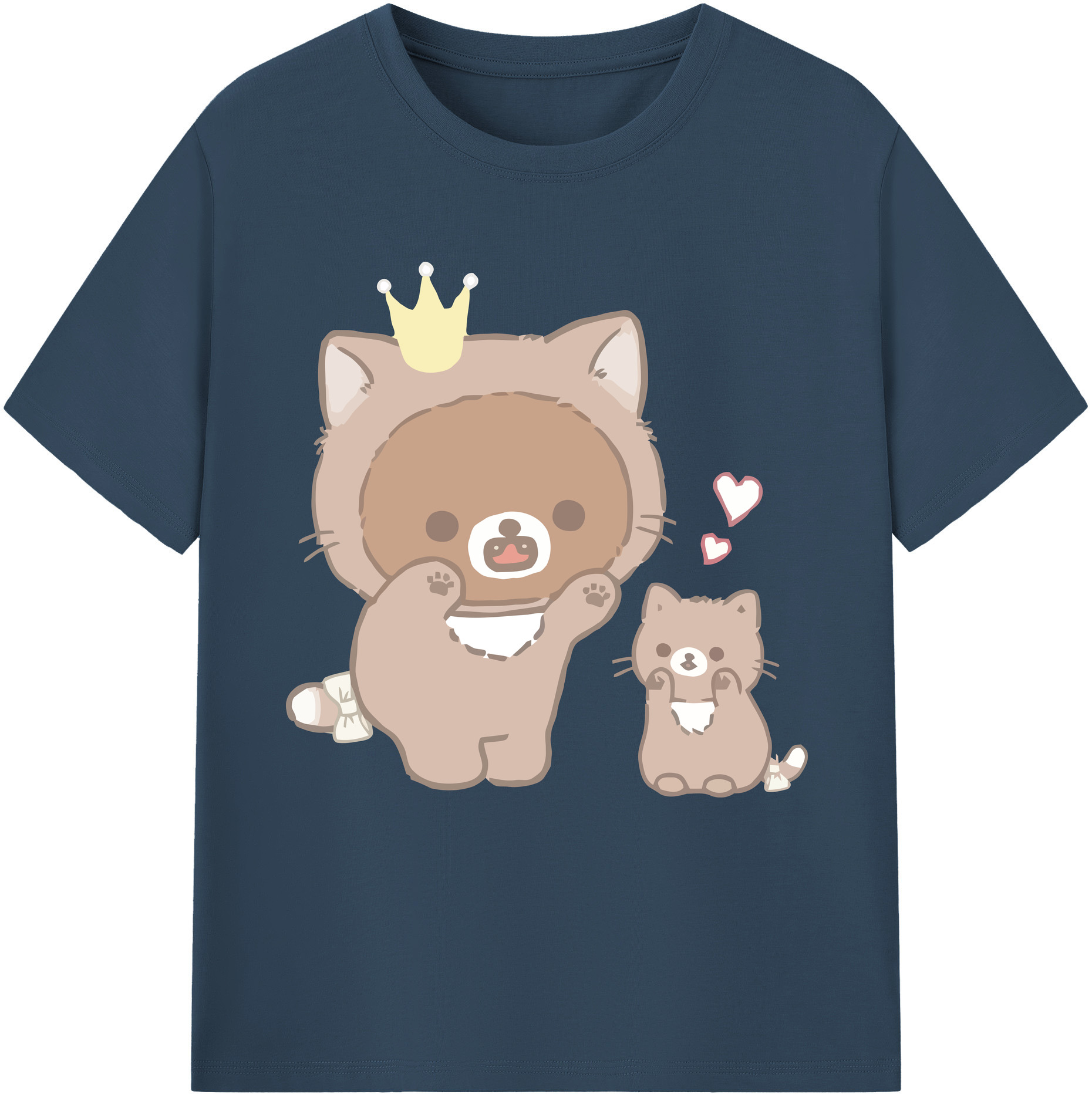 （画像用） リラックマ リラックマ キイロイトリ Rilakkuma Korilakkuma Kiiroitori レディースカジュアルプリントTシャツ（綿100％）