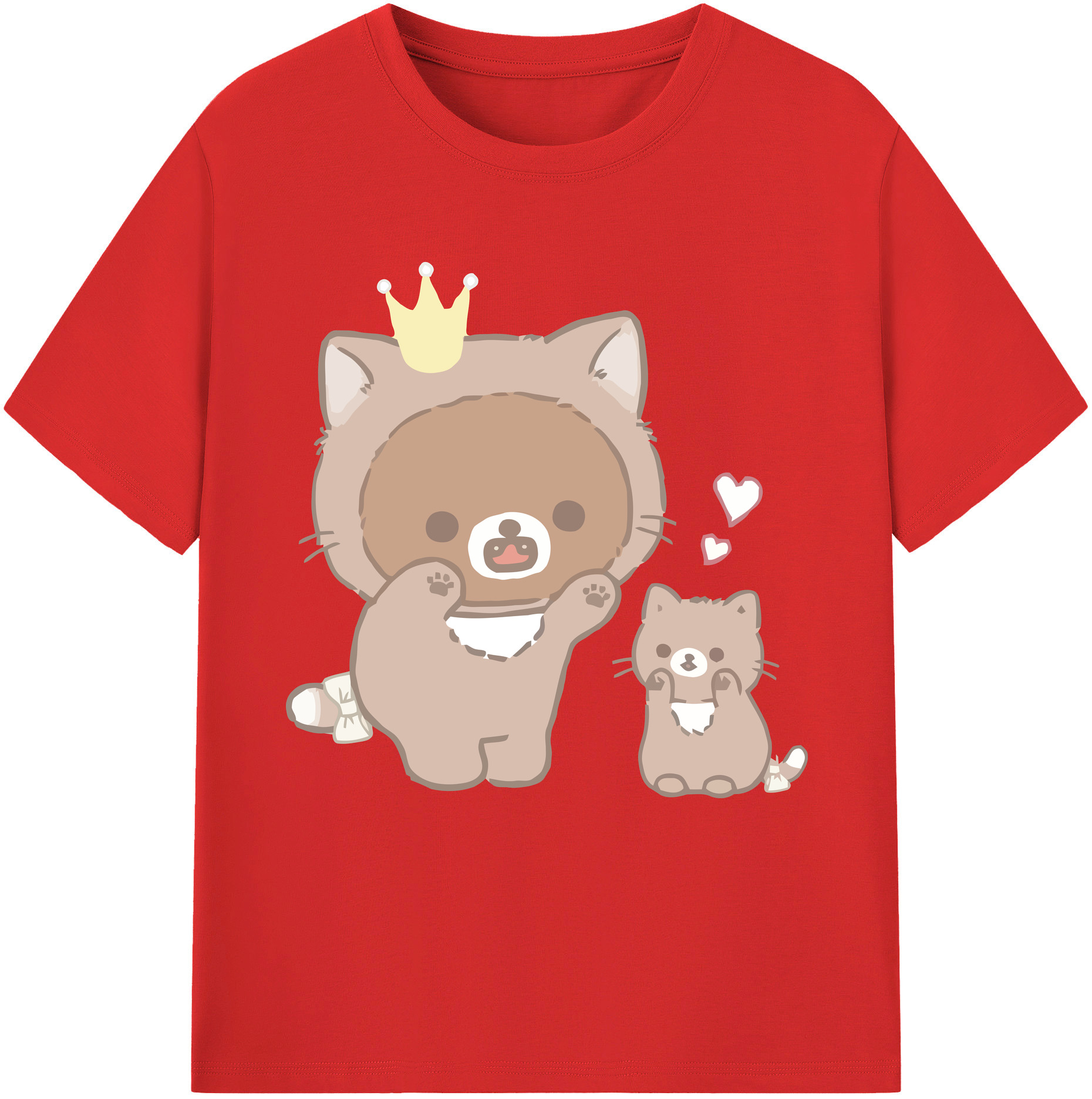 （画像用） リラックマ リラックマ キイロイトリ Rilakkuma Korilakkuma Kiiroitori レディースカジュアルプリントTシャツ（綿100％）
