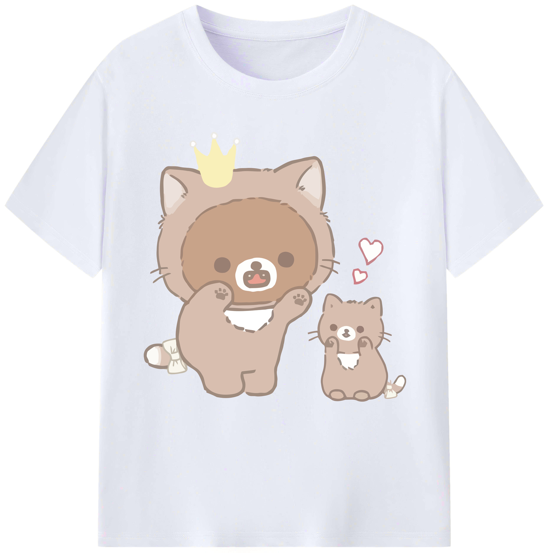 （画像用） リラックマ リラックマ キイロイトリ Rilakkuma Korilakkuma Kiiroitori レディースカジュアルプリントTシャツ（綿100％）