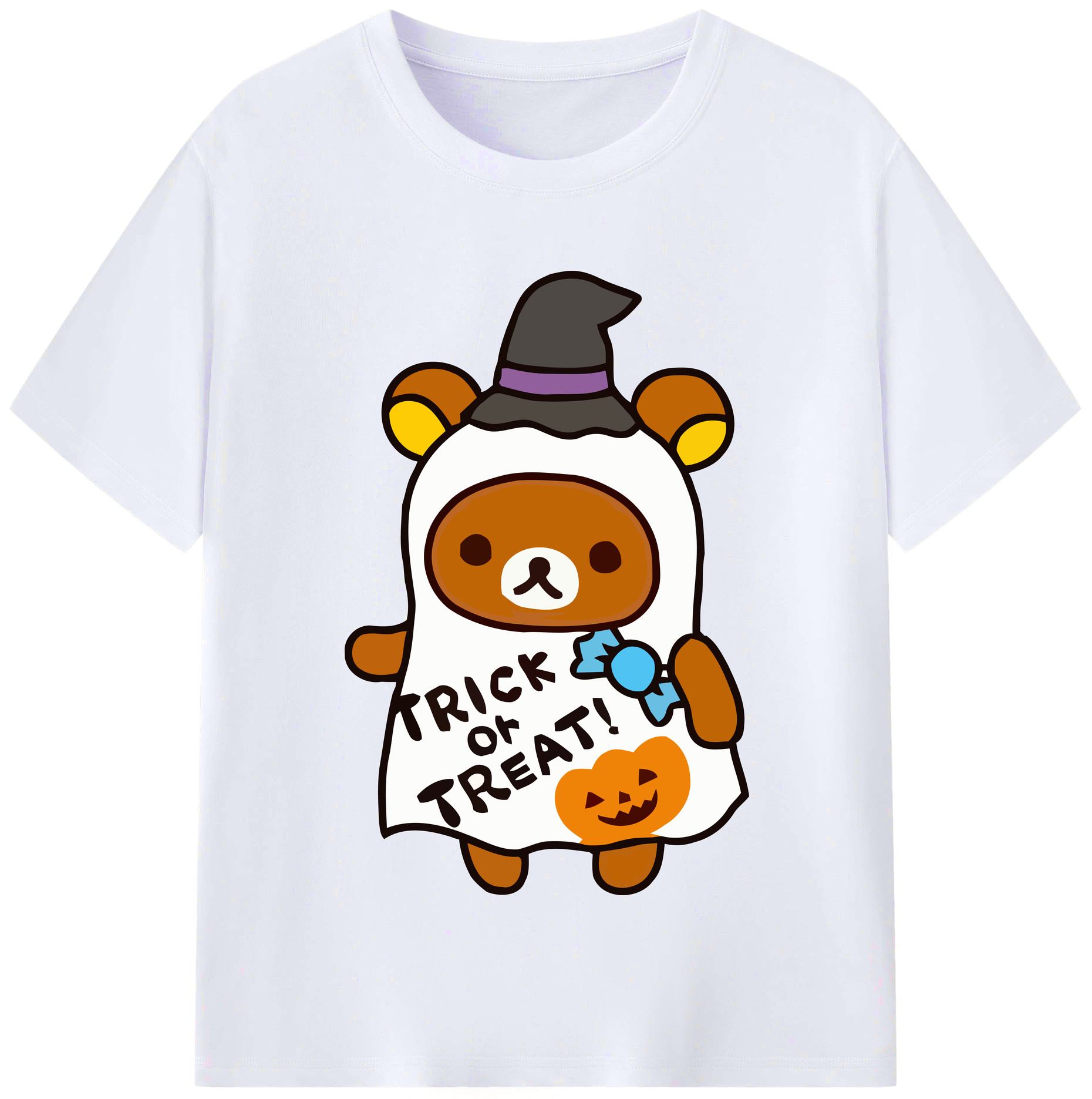 （画像用） リラックマ リラックマ キイロイトリ Rilakkuma Korilakkuma Kiiroitori レディースカジュアルプリントTシャツ（綿100％）
