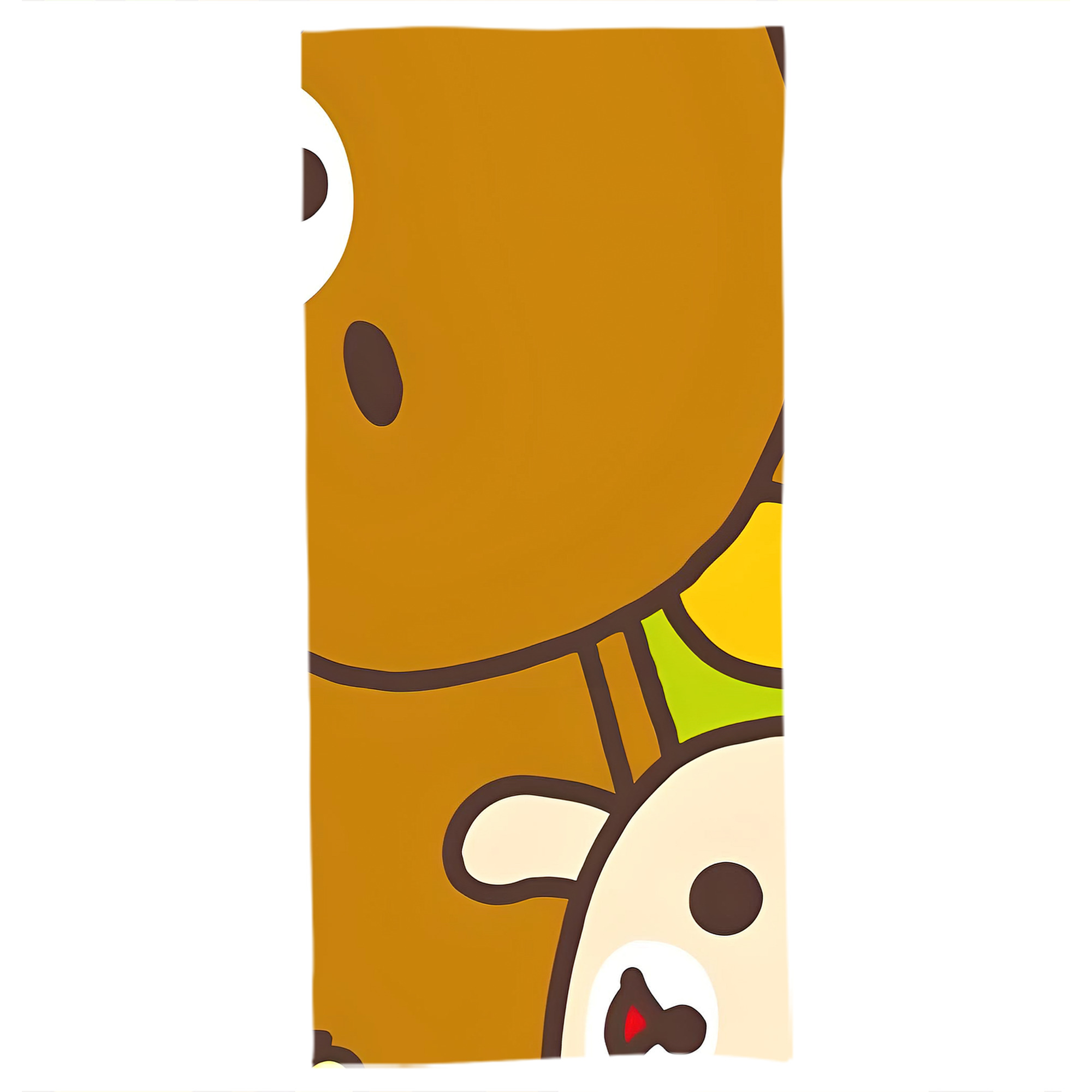 （画像用） リラックマ リラックマ キイロイトリ Rilakkuma Korilakkuma Kiiroitori 大判バスタオル 70×140cm 吸水速乾 柔らかい肌触り