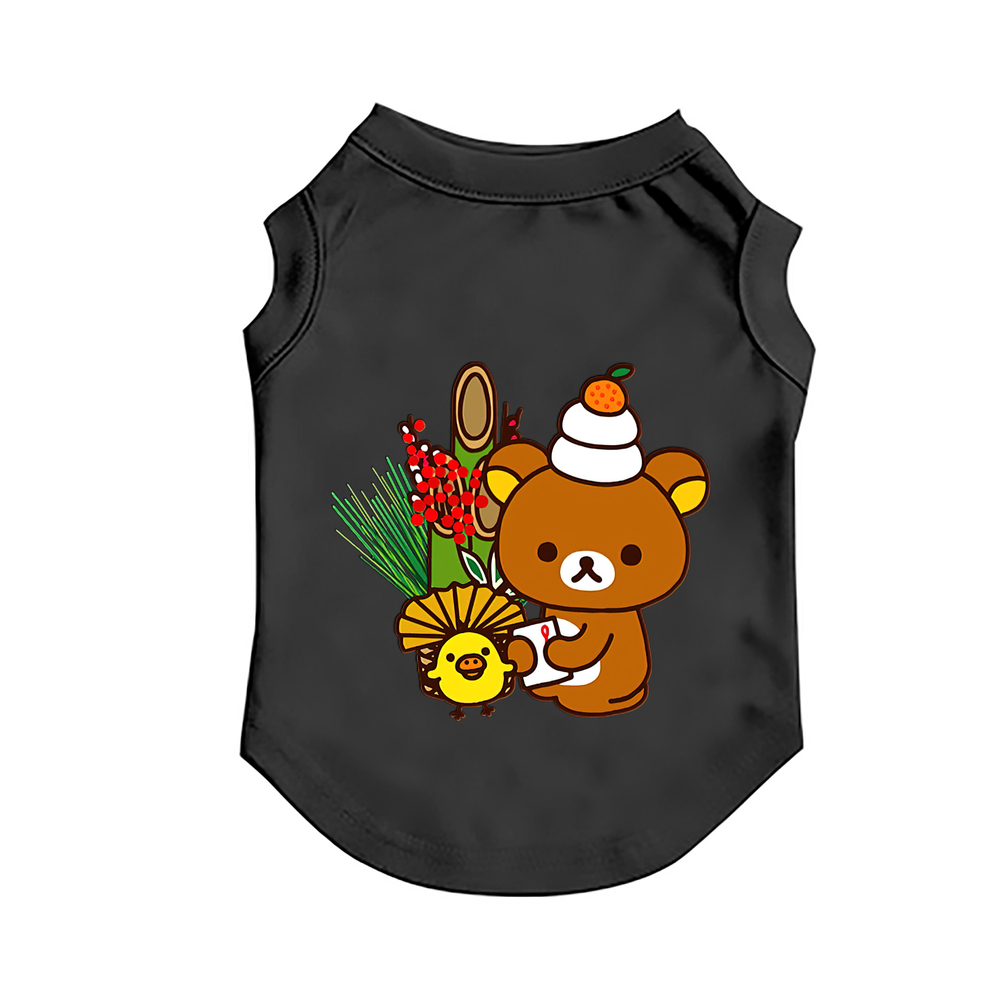 （画像用） リラックマ リラックマ キイロイトリ Rilakkuma Korilakkuma Kiiroitori ペット用ベスト