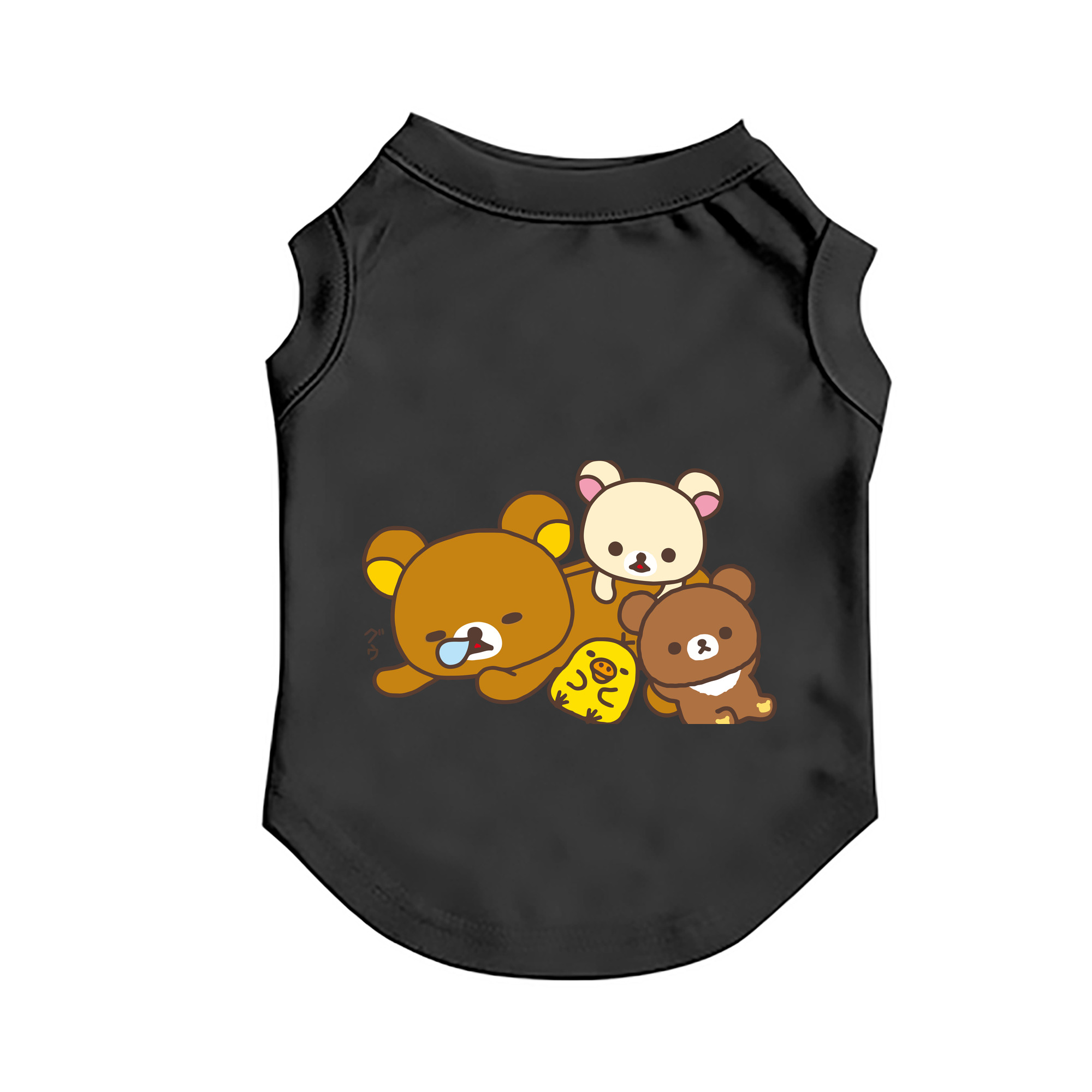 （画像用） リラックマ リラックマ キイロイトリ Rilakkuma Korilakkuma Kiiroitori ペット用ベスト