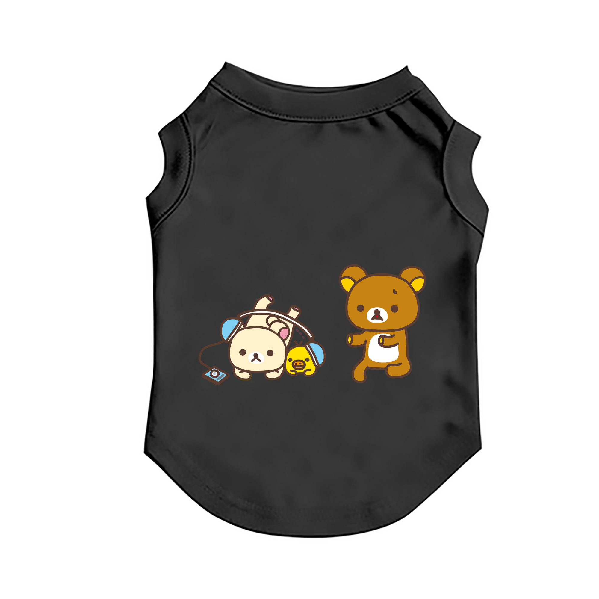 （画像用） リラックマ リラックマ キイロイトリ Rilakkuma Korilakkuma Kiiroitori ペット用ベスト
