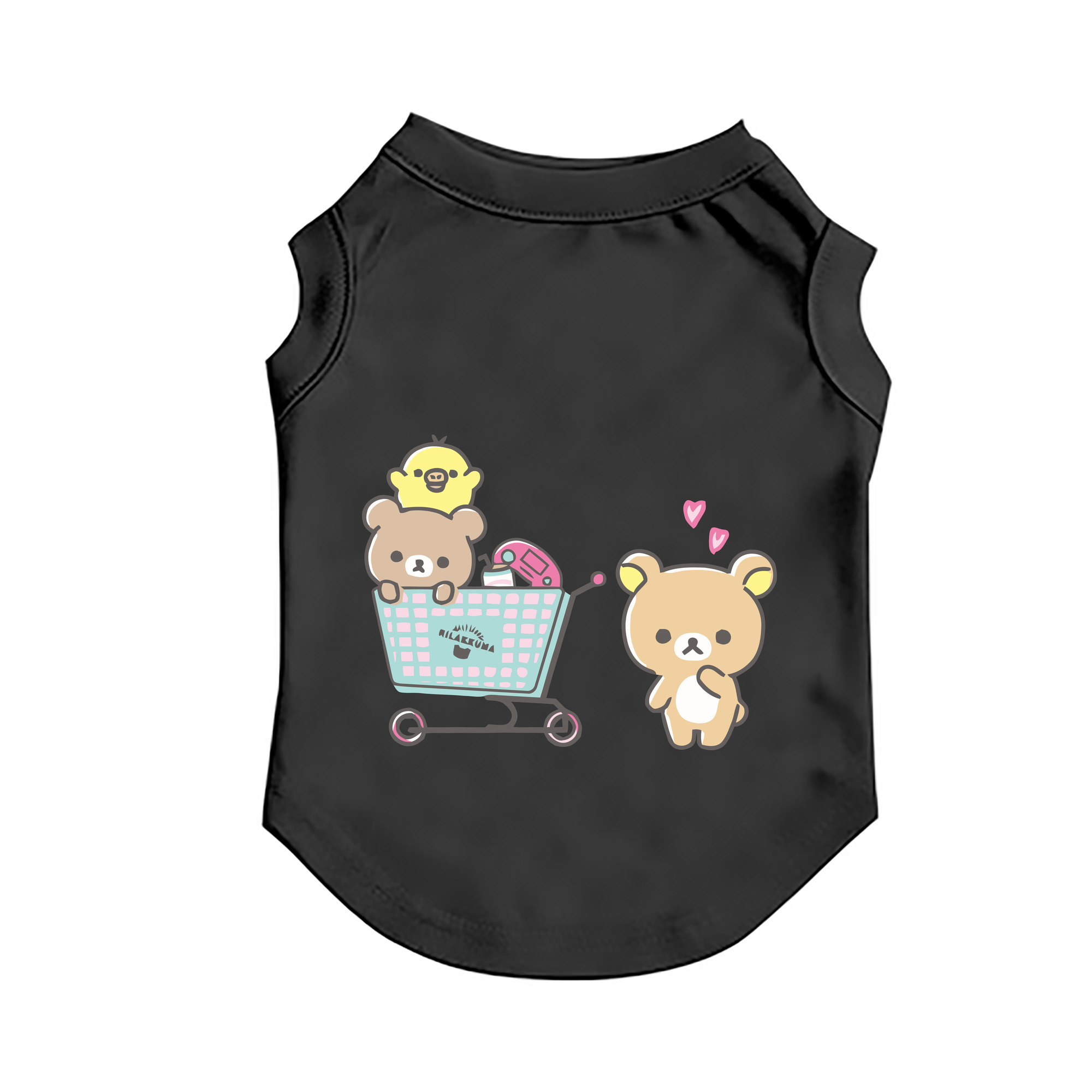 （画像用） リラックマ リラックマ キイロイトリ Rilakkuma Korilakkuma Kiiroitori ペット用ベスト