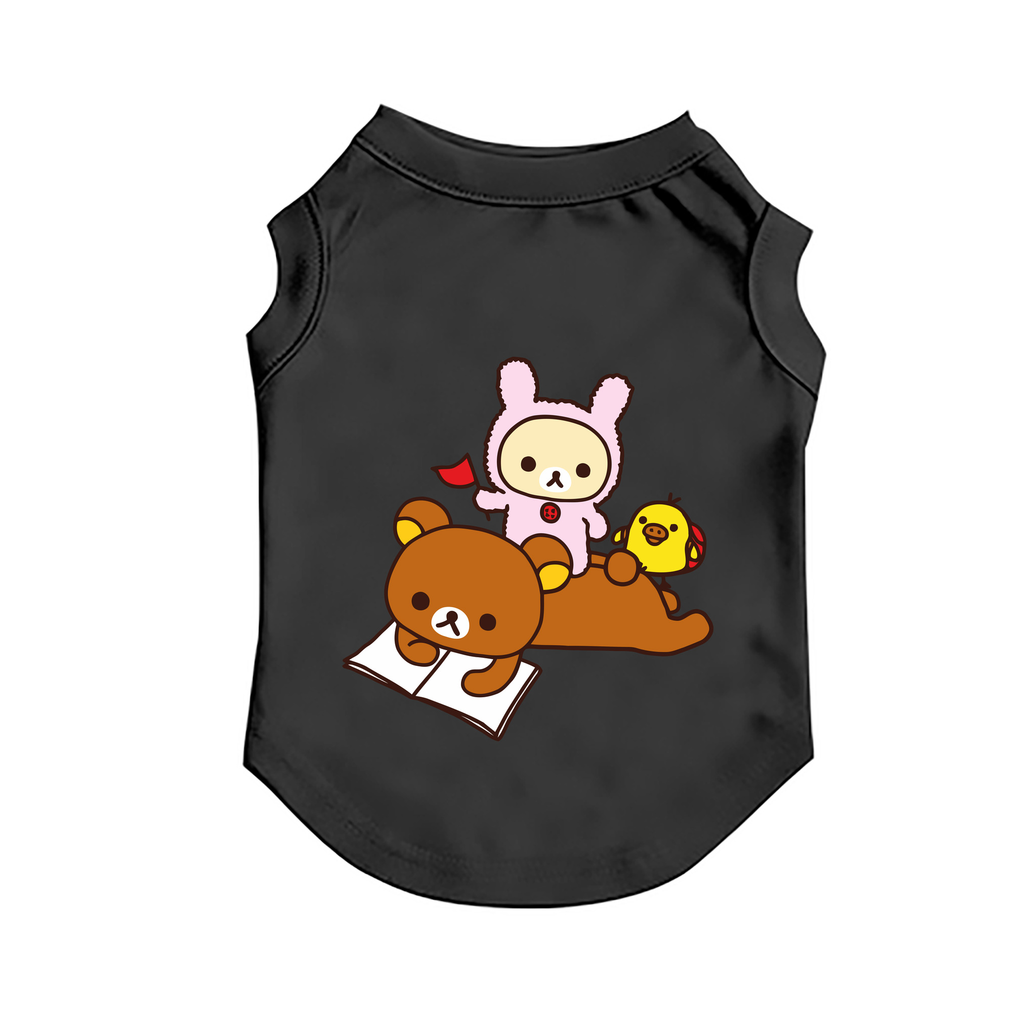 （画像用） リラックマ リラックマ キイロイトリ Rilakkuma Korilakkuma Kiiroitori ペット用ベスト