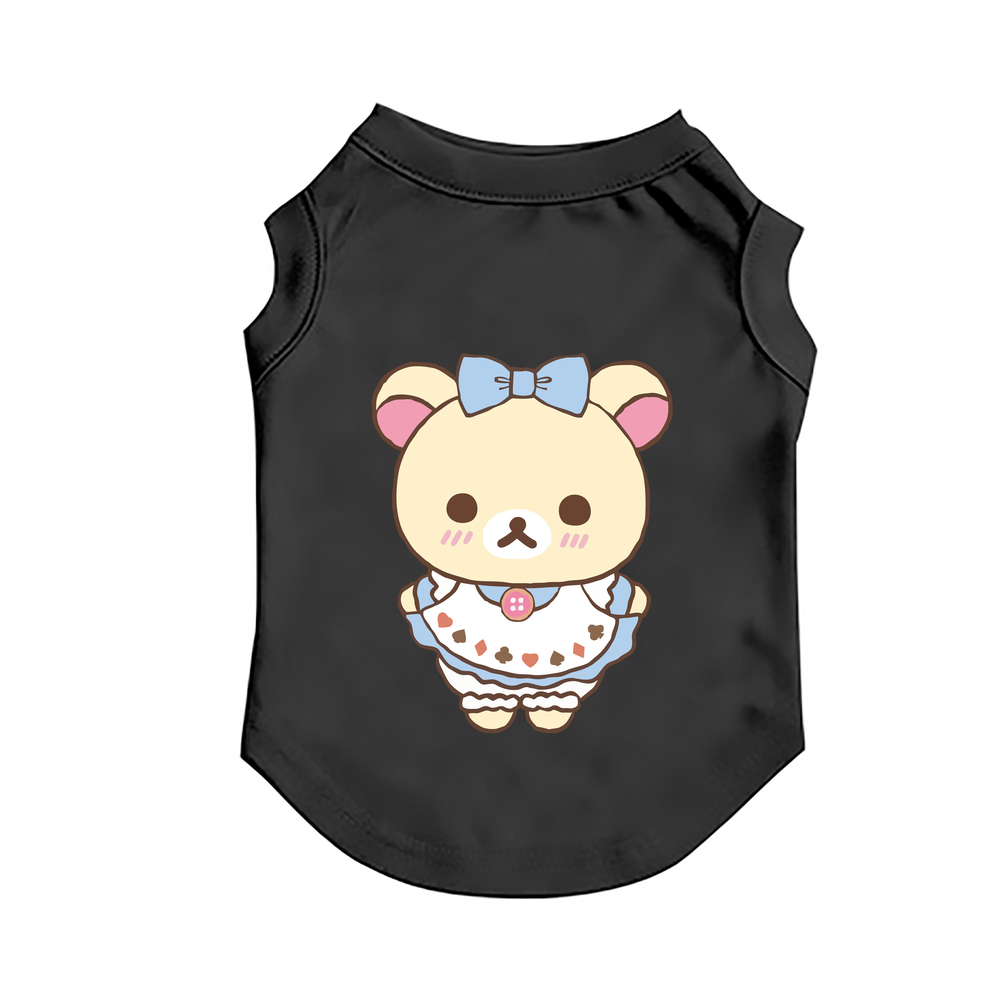 （画像用） リラックマ リラックマ キイロイトリ Rilakkuma Korilakkuma Kiiroitori ペット用ベスト