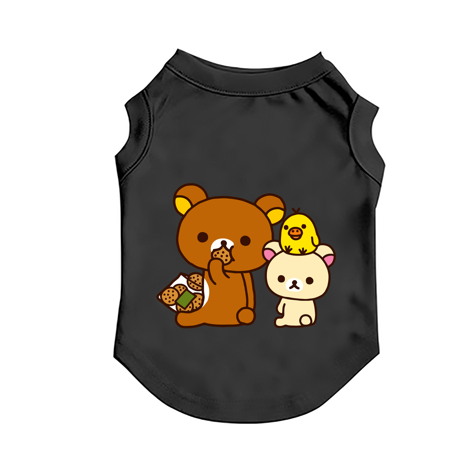 （画像用） リラックマ リラックマ キイロイトリ Rilakkuma Korilakkuma Kiiroitori ペット用ベスト