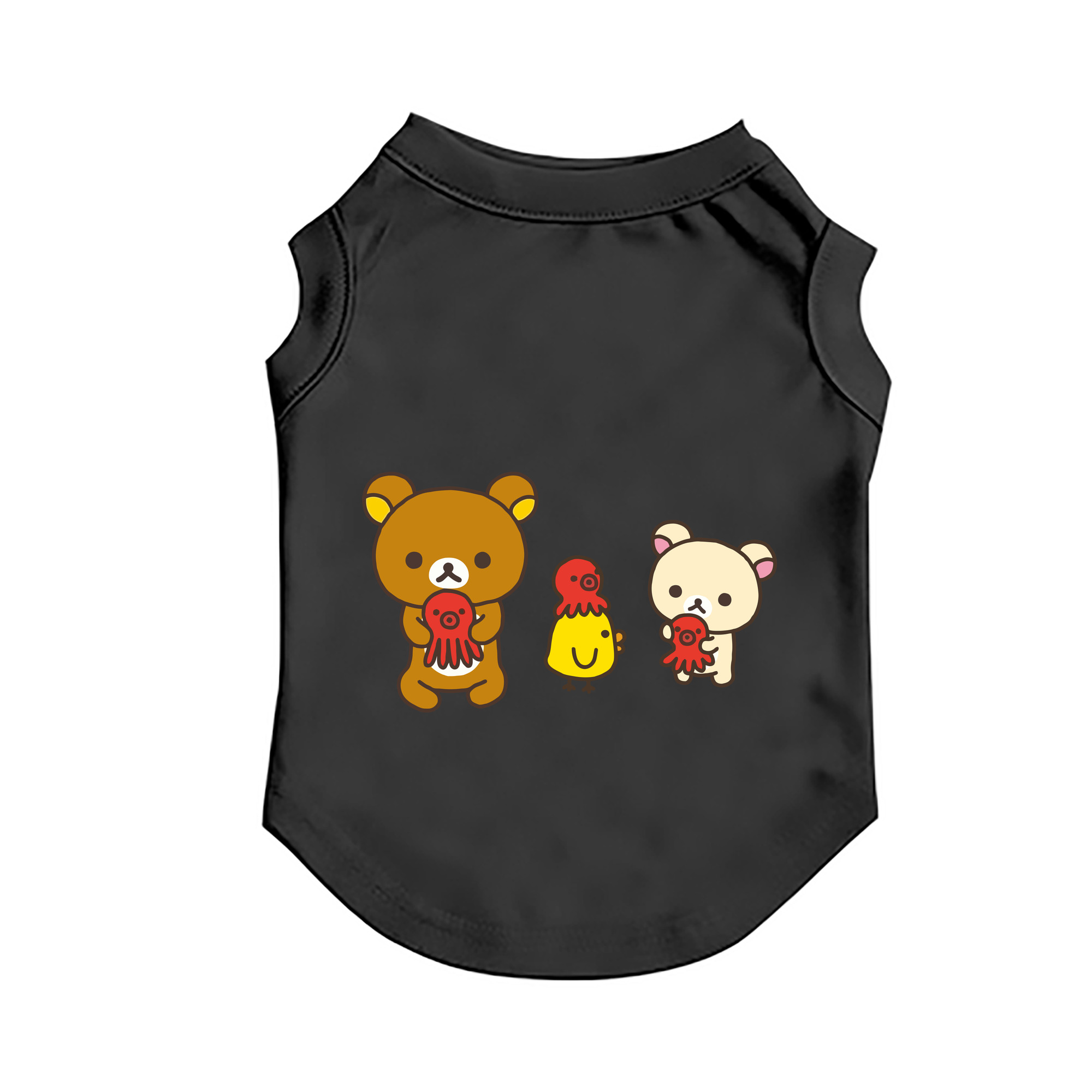 （画像用） リラックマ リラックマ キイロイトリ Rilakkuma Korilakkuma Kiiroitori ペット用ベスト