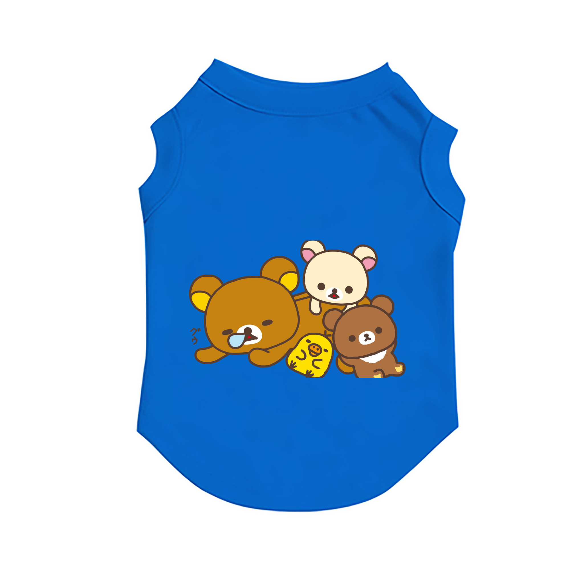 （画像用） リラックマ リラックマ キイロイトリ Rilakkuma Korilakkuma Kiiroitori ペット用ベスト