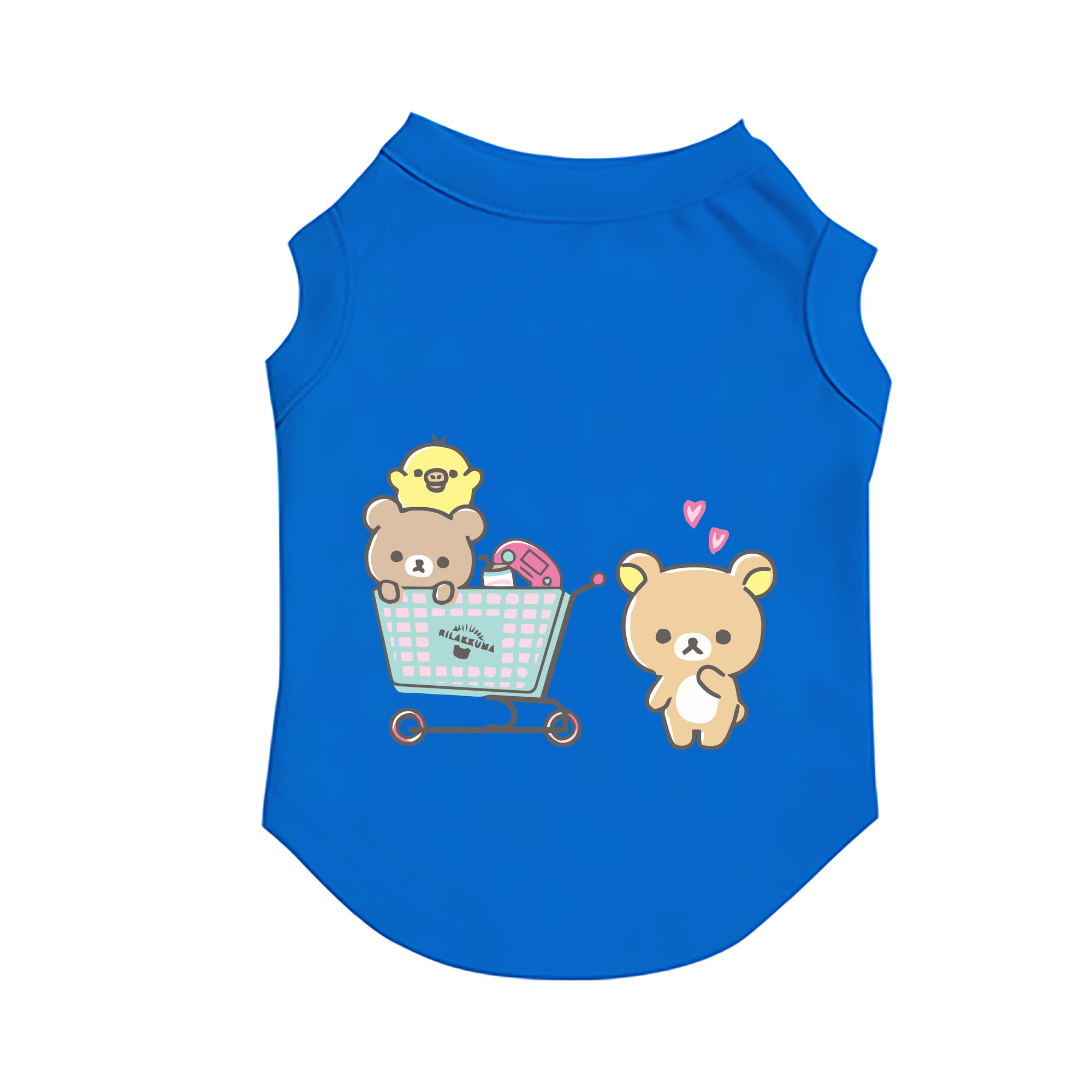（画像用） リラックマ リラックマ キイロイトリ Rilakkuma Korilakkuma Kiiroitori ペット用ベスト