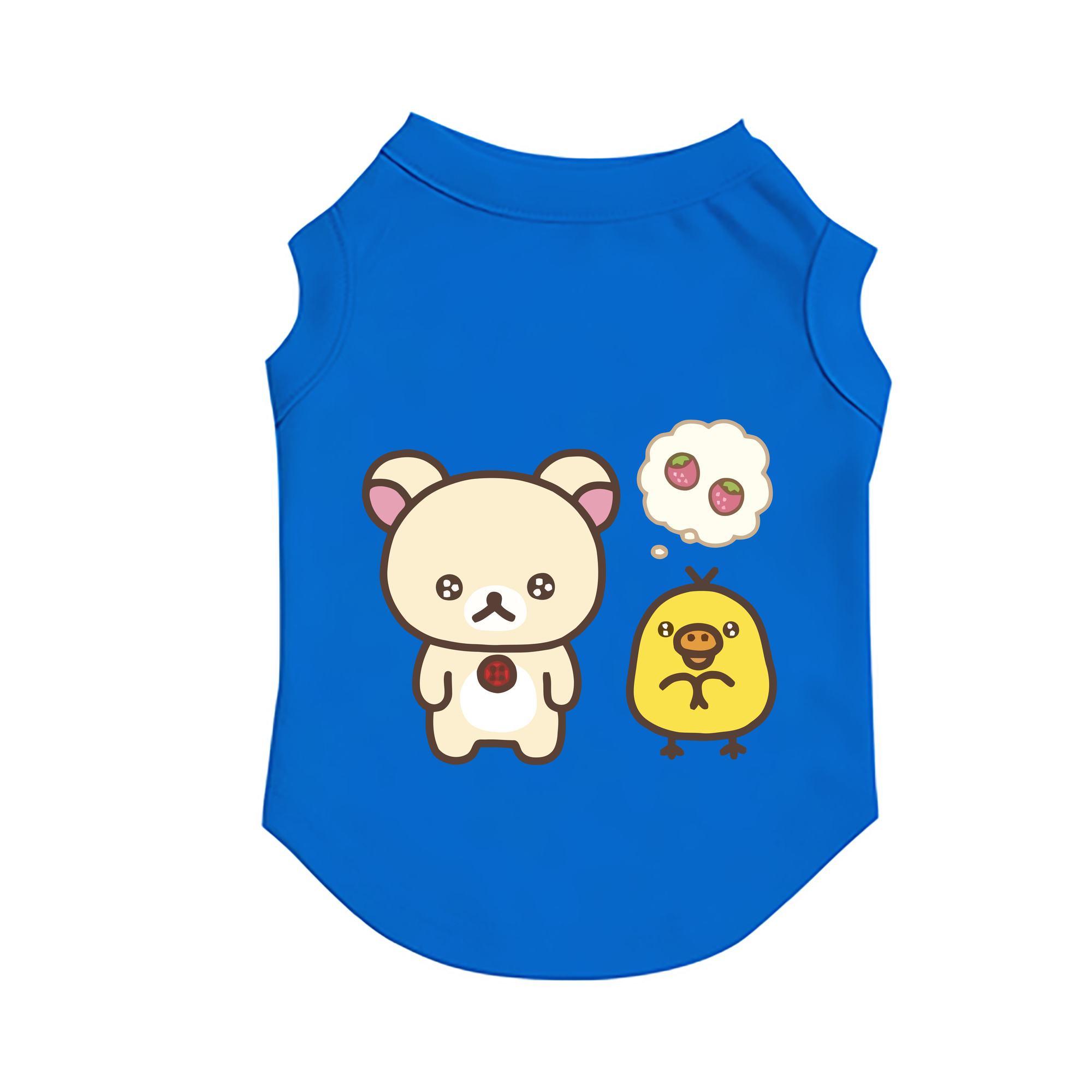 （画像用） リラックマ リラックマ キイロイトリ Rilakkuma Korilakkuma Kiiroitori ペット用ベスト
