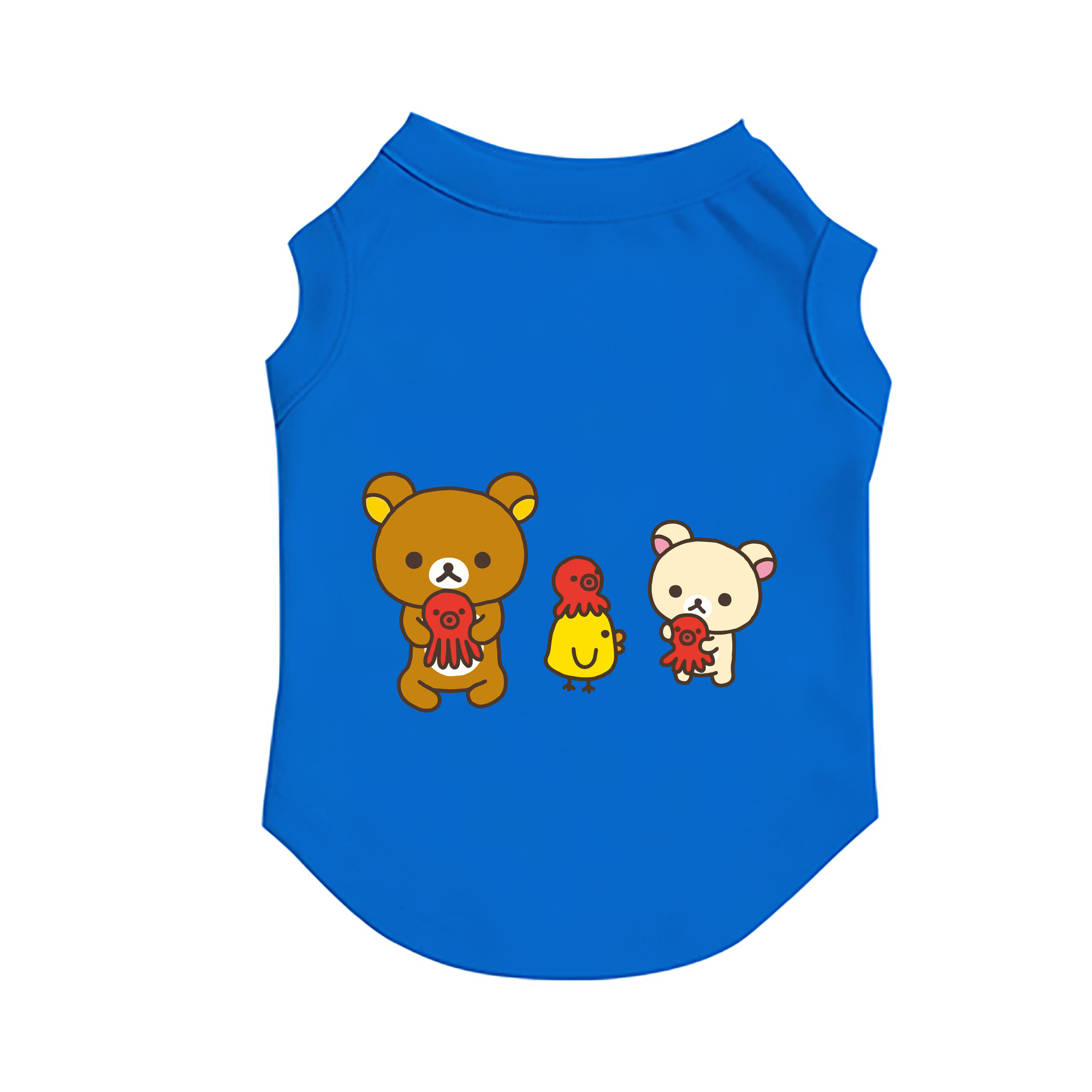（画像用） リラックマ リラックマ キイロイトリ Rilakkuma Korilakkuma Kiiroitori ペット用ベスト
