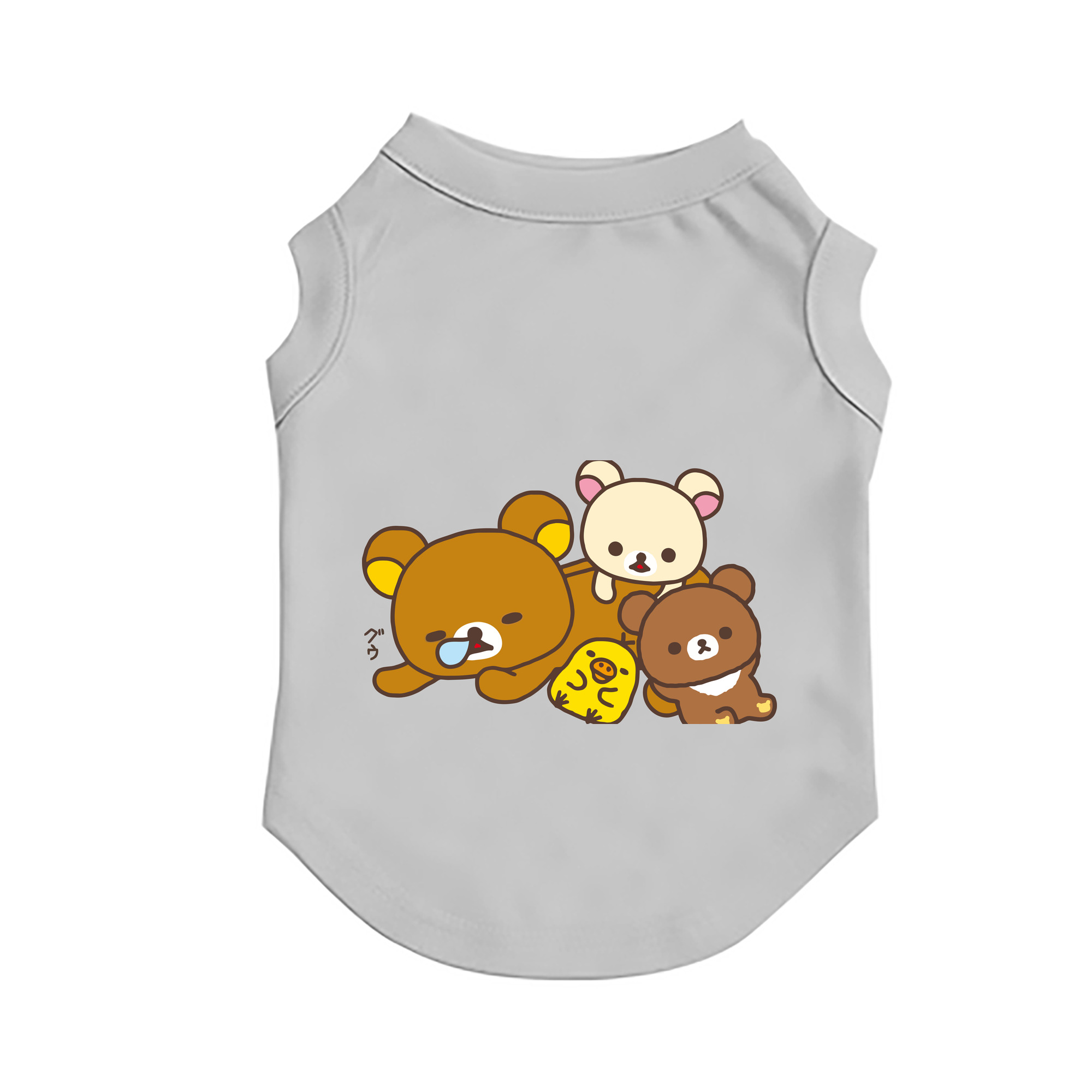 （画像用） リラックマ リラックマ キイロイトリ Rilakkuma Korilakkuma Kiiroitori ペット用ベスト