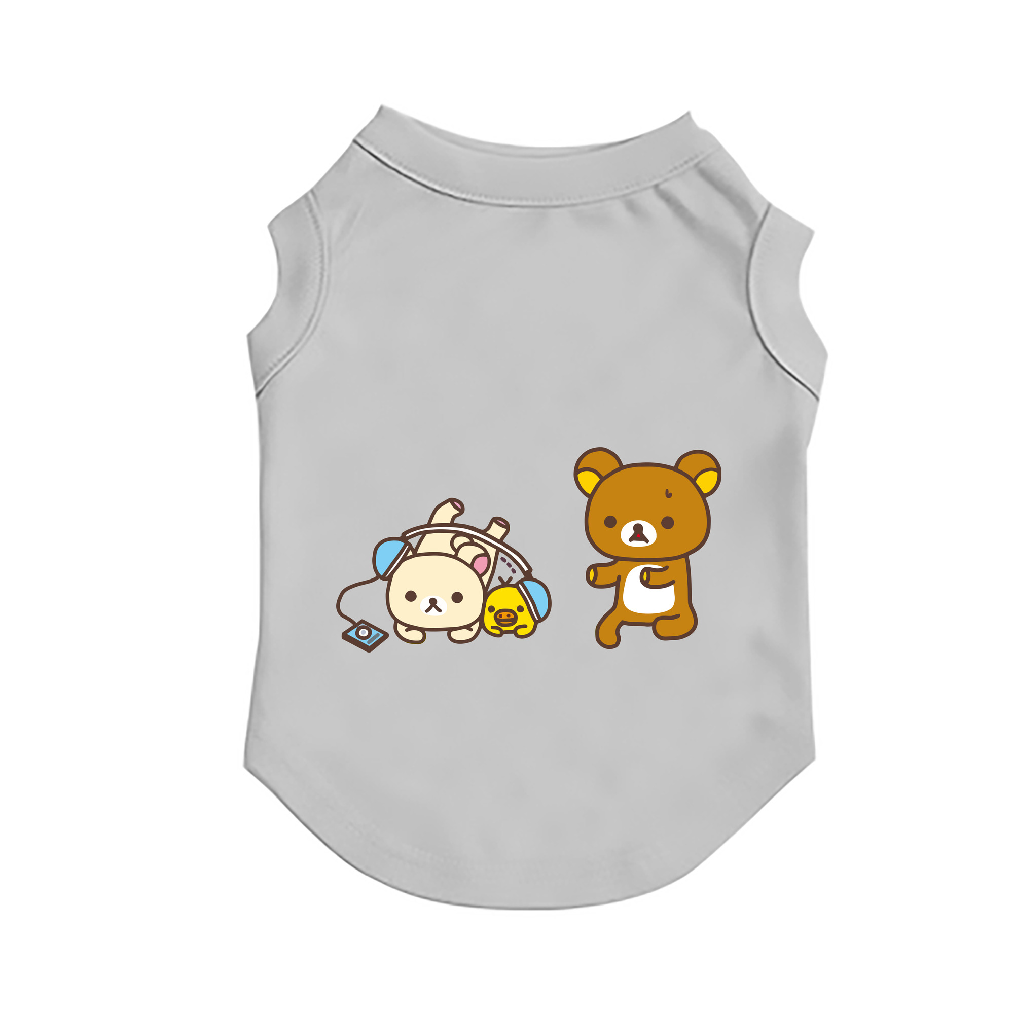 （画像用） リラックマ リラックマ キイロイトリ Rilakkuma Korilakkuma Kiiroitori ペット用ベスト