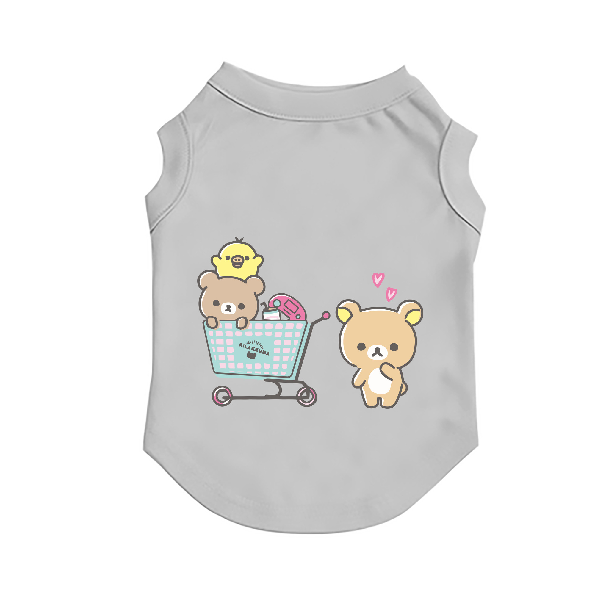 （画像用） リラックマ リラックマ キイロイトリ Rilakkuma Korilakkuma Kiiroitori ペット用ベスト