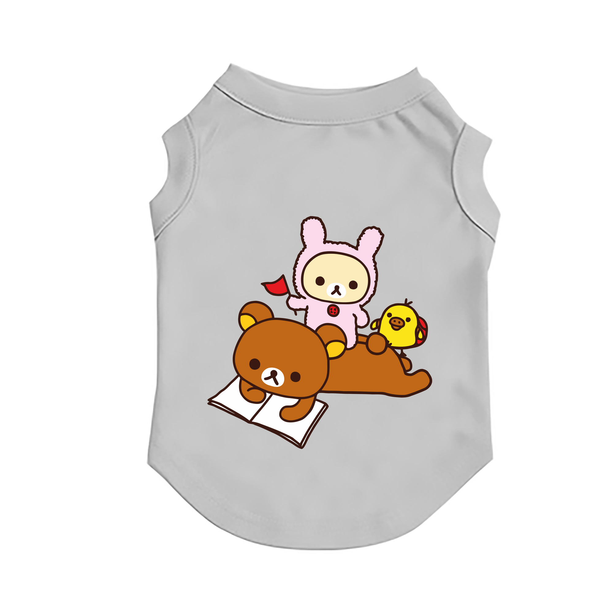 （画像用） リラックマ リラックマ キイロイトリ Rilakkuma Korilakkuma Kiiroitori ペット用ベスト