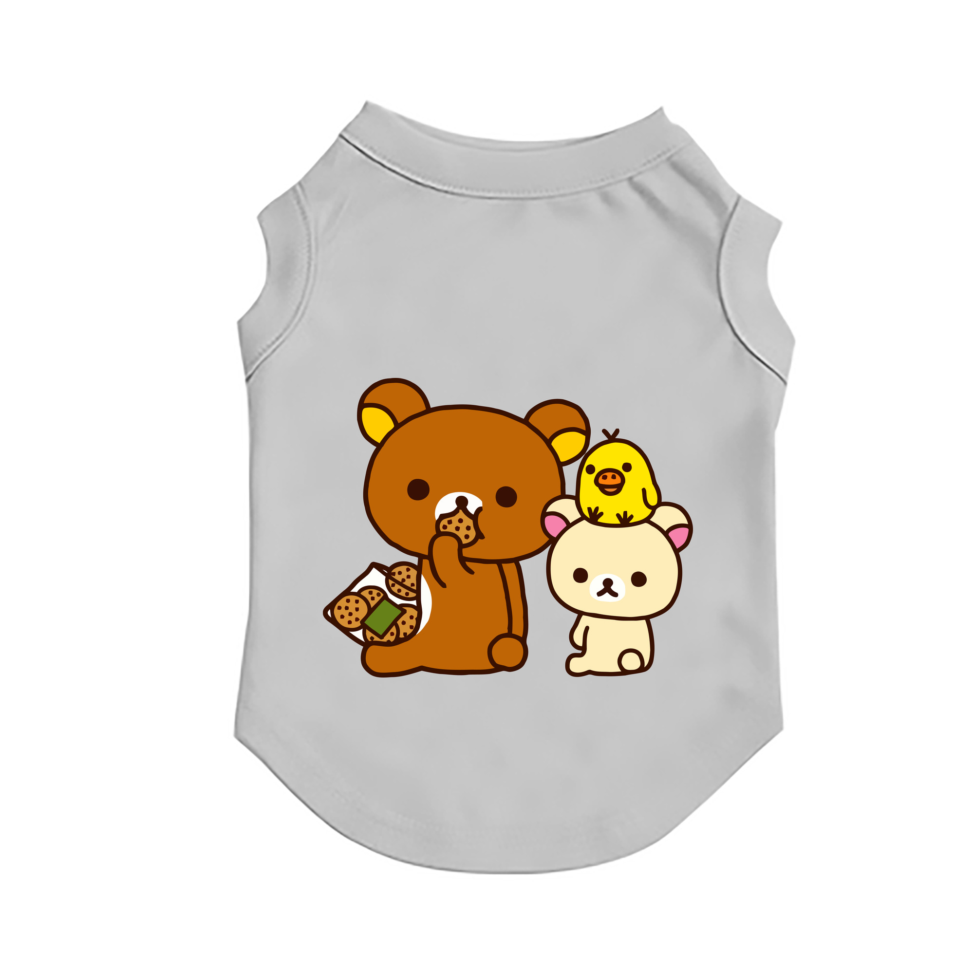（画像用） リラックマ リラックマ キイロイトリ Rilakkuma Korilakkuma Kiiroitori ペット用ベスト