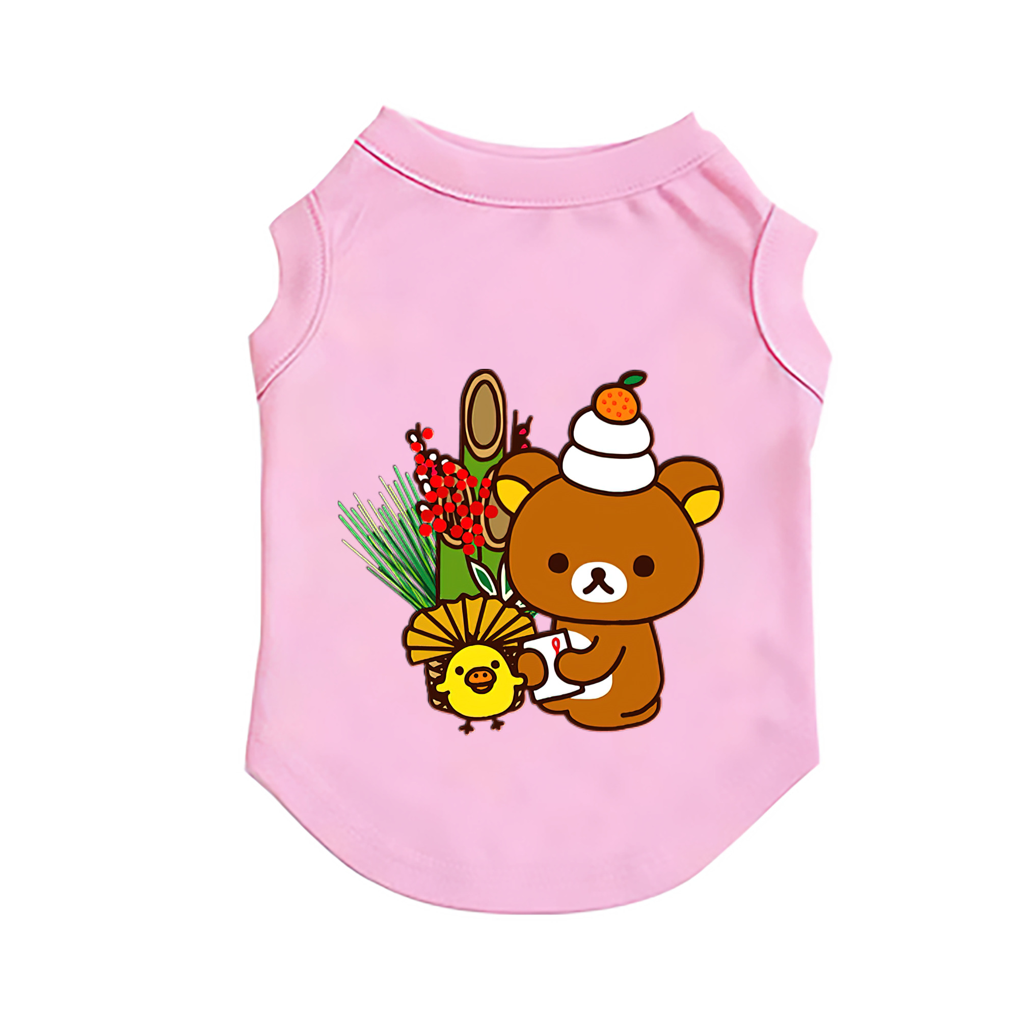（画像用） リラックマ リラックマ キイロイトリ Rilakkuma Korilakkuma Kiiroitori ペット用ベスト