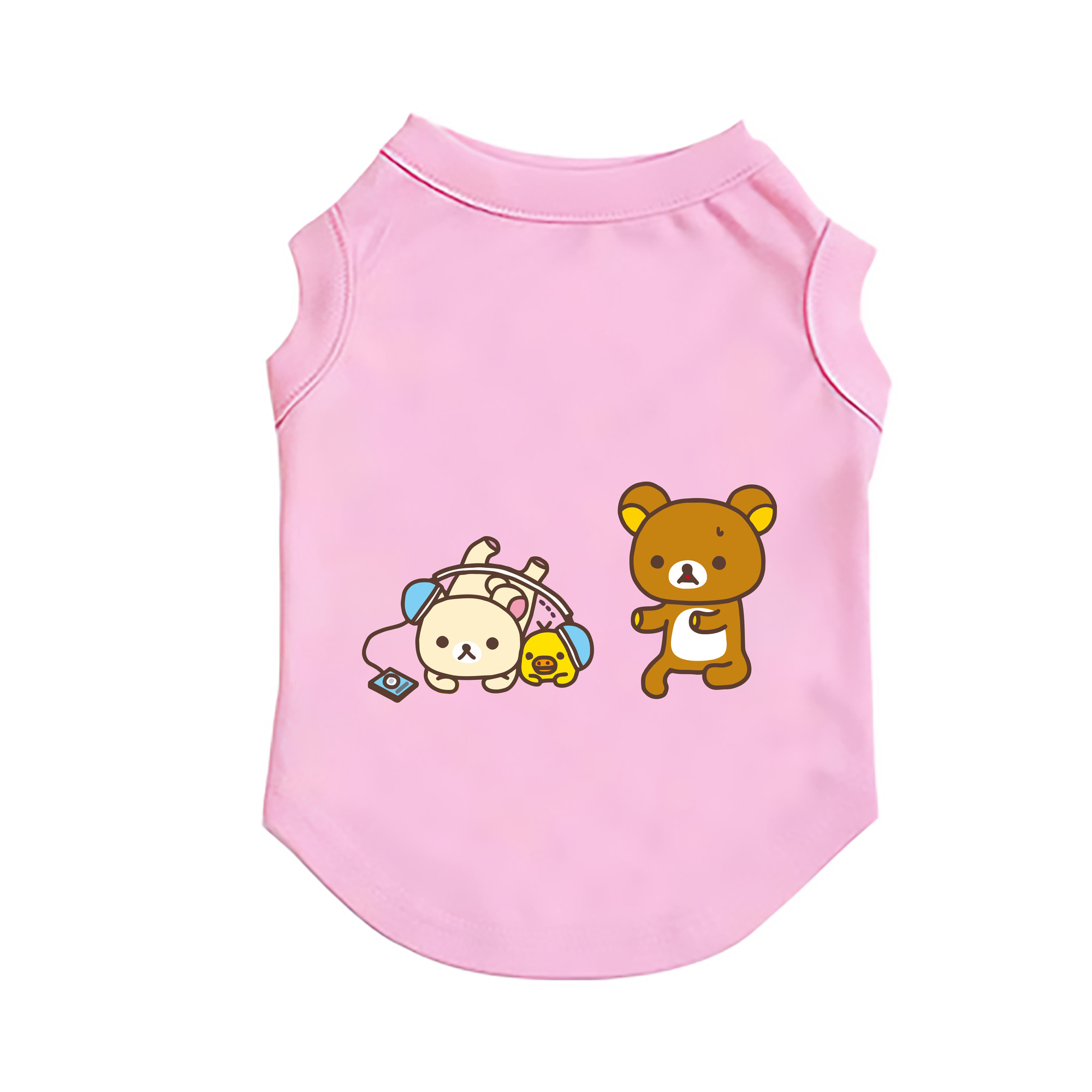 （画像用） リラックマ リラックマ キイロイトリ Rilakkuma Korilakkuma Kiiroitori ペット用ベスト