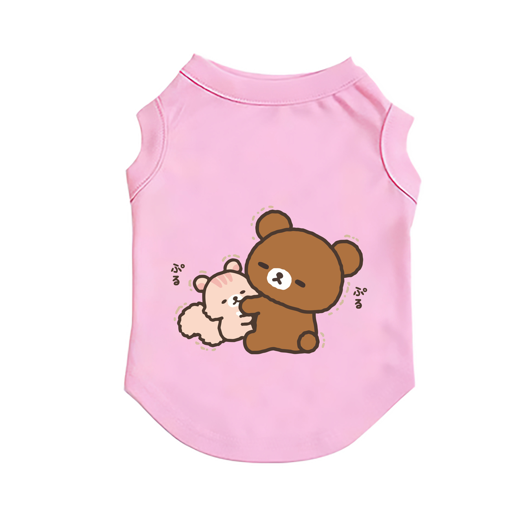 （画像用） リラックマ リラックマ キイロイトリ Rilakkuma Korilakkuma Kiiroitori ペット用ベスト